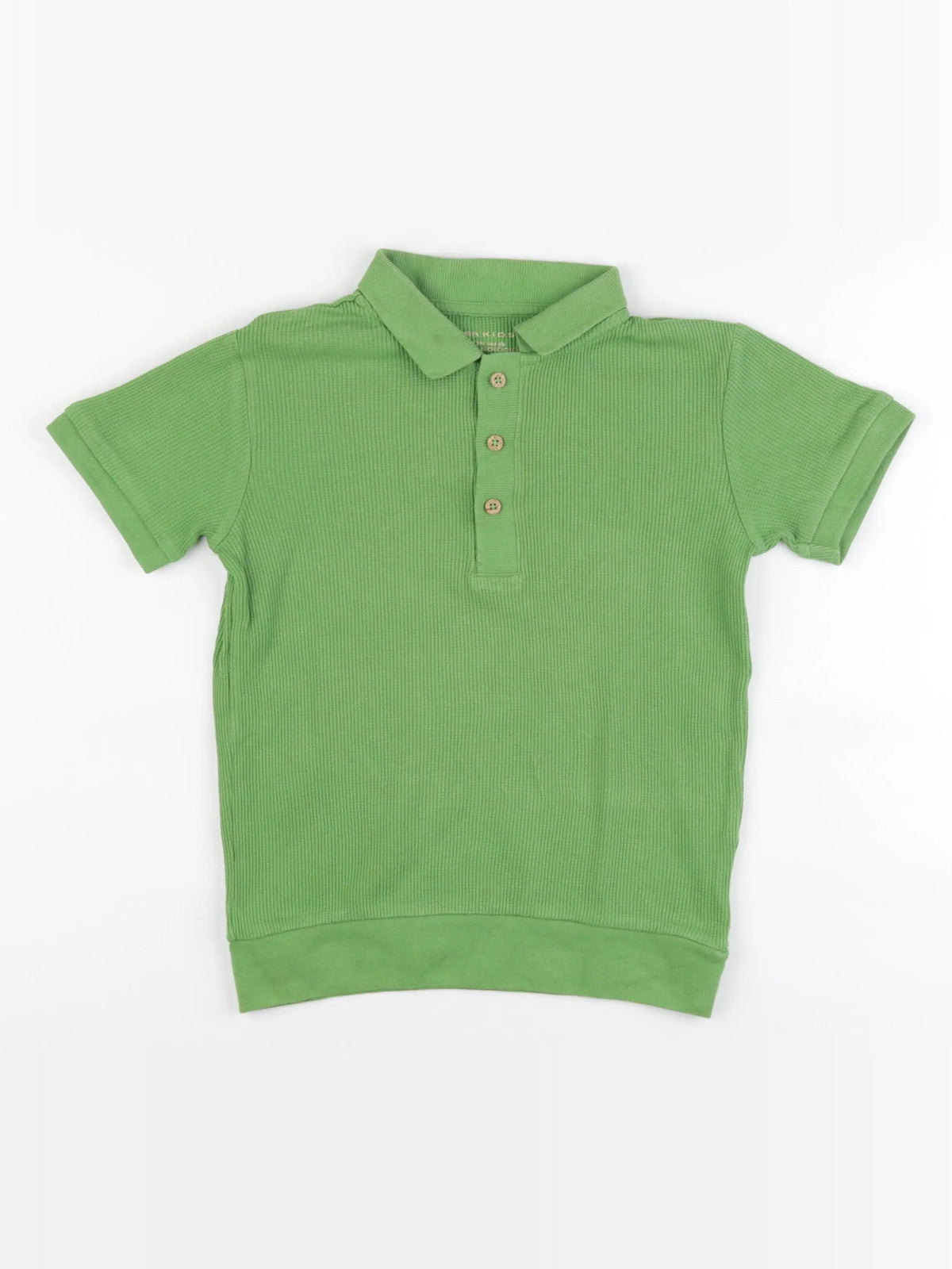 Monoprix - polo vert - 8 ans