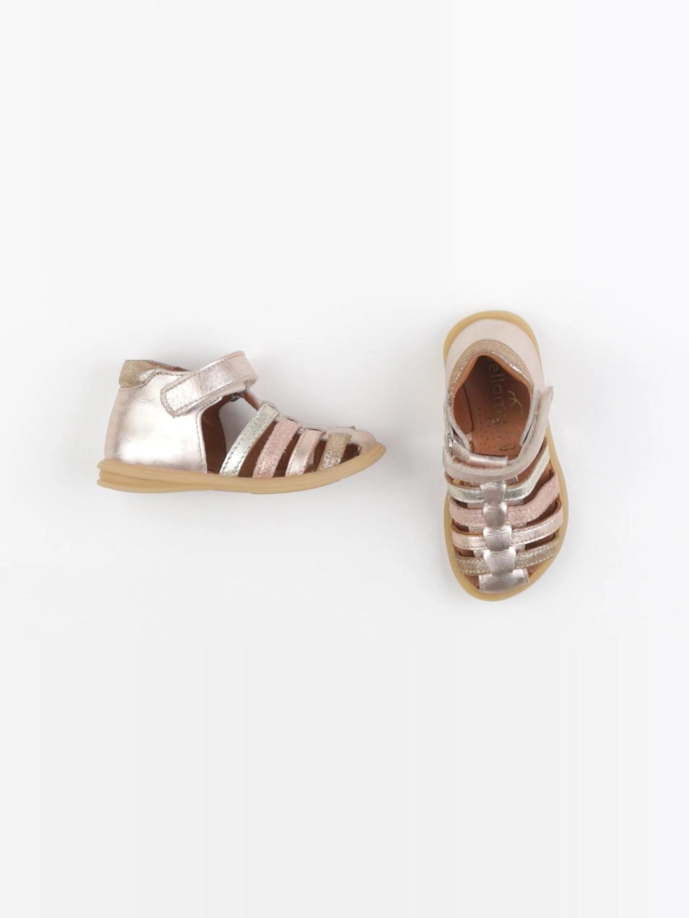 Bellamy - sandales rose, or - pointure 24