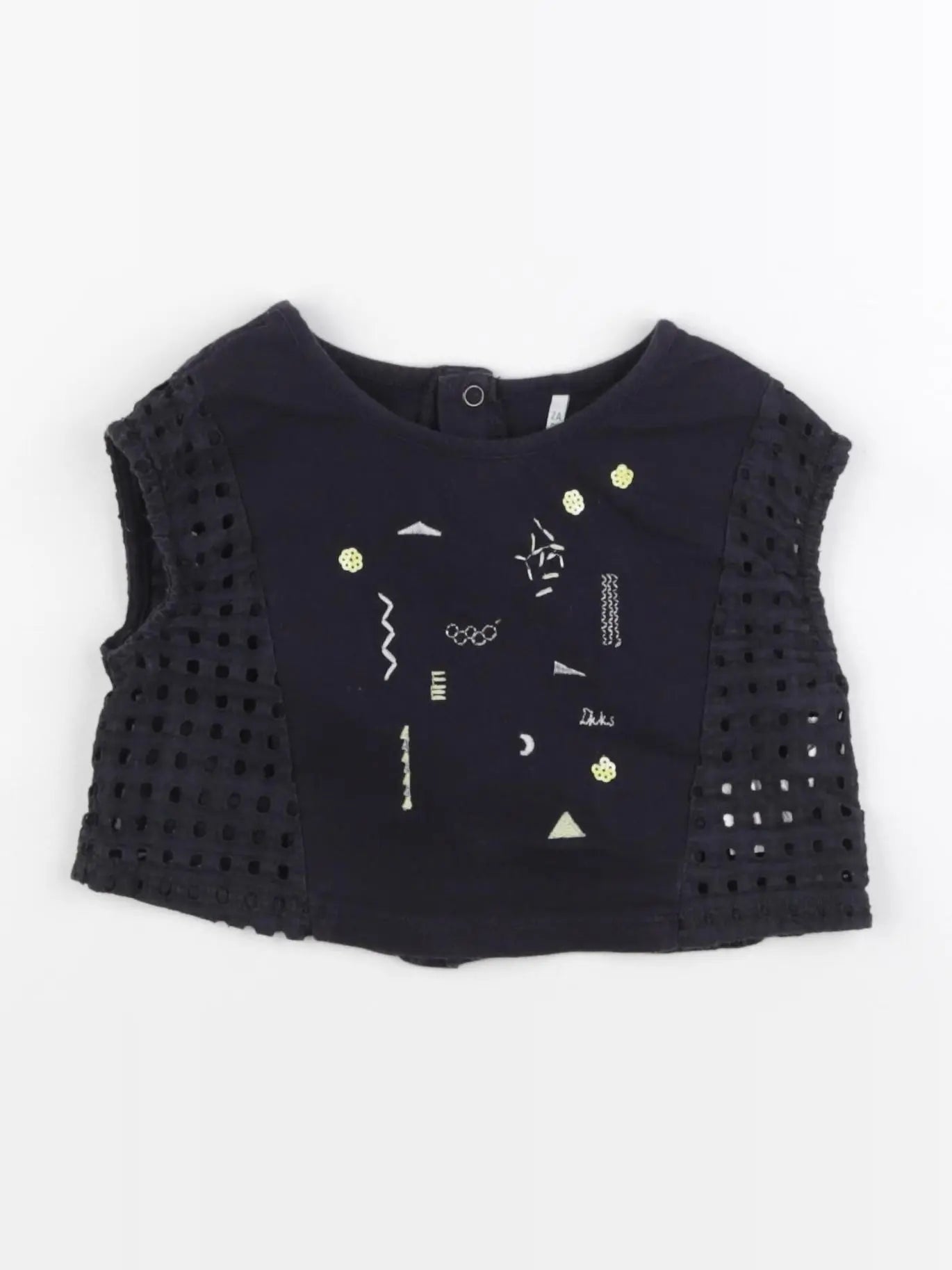 IKKS - tee-shirt bleu - 2 ans