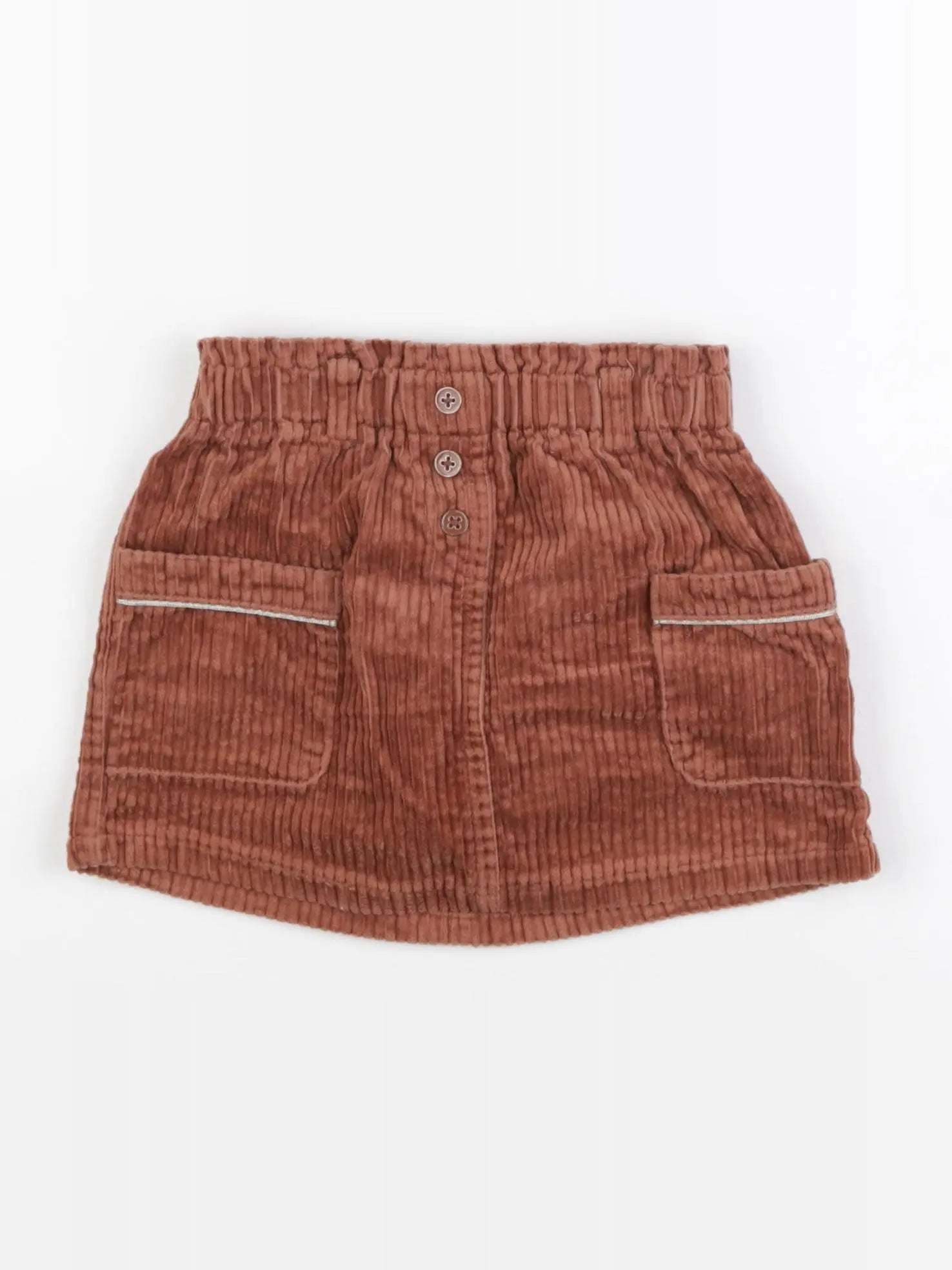 Tape à l'oeil - jupe marron - 4 ans