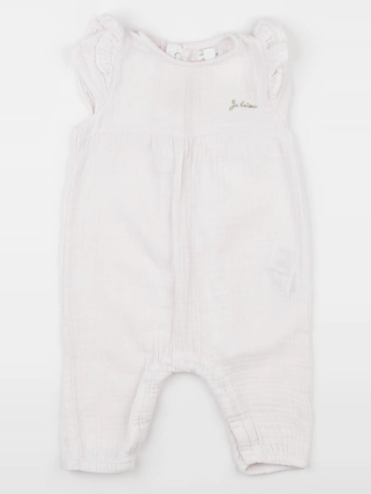 Vertbaudet - combinaison rose - 3 mois