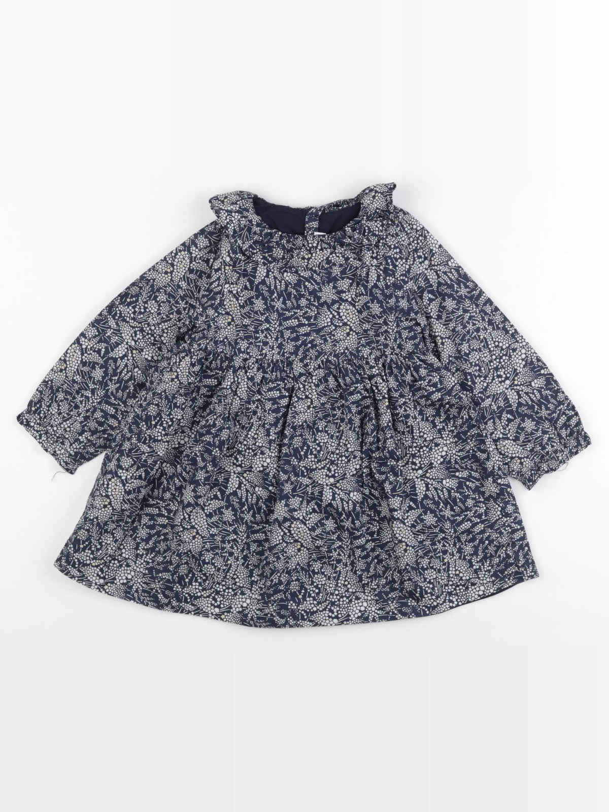 Jacadi - robe liberty bleu - 24 mois