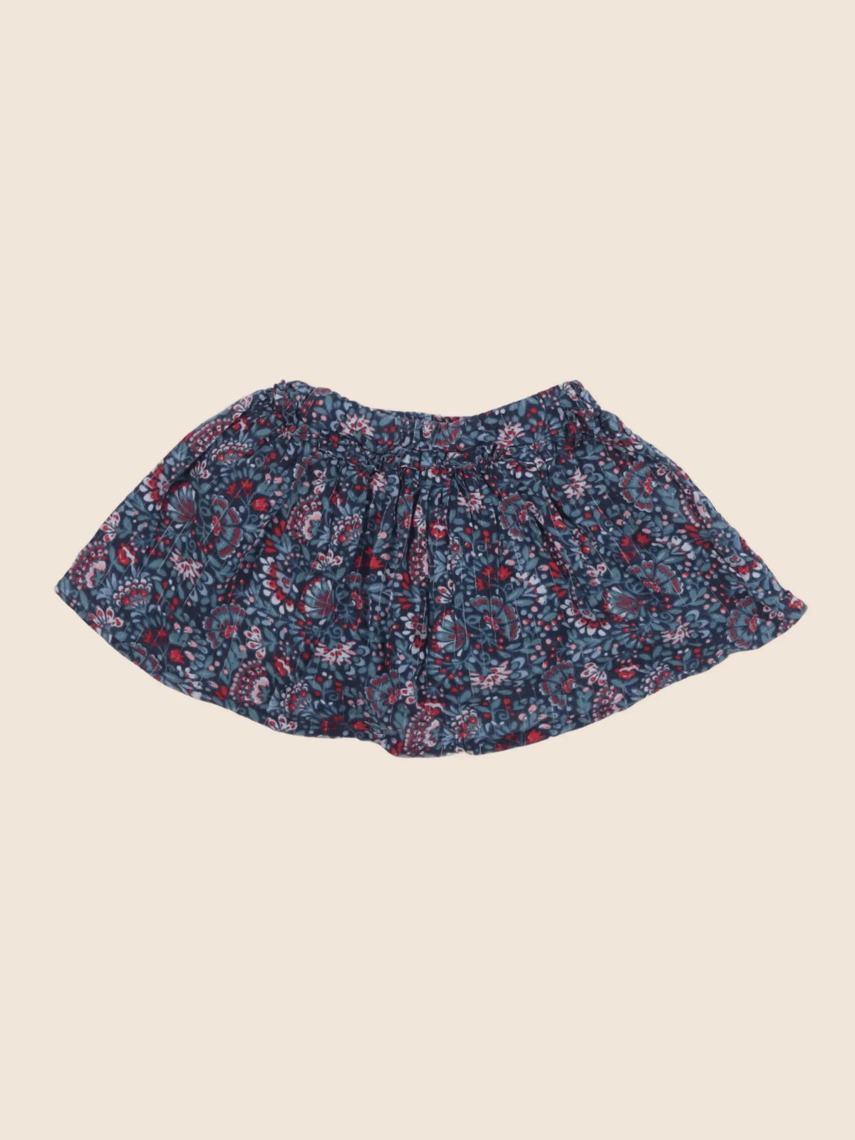 Vertbaudet - jupe bleu - 2 ans