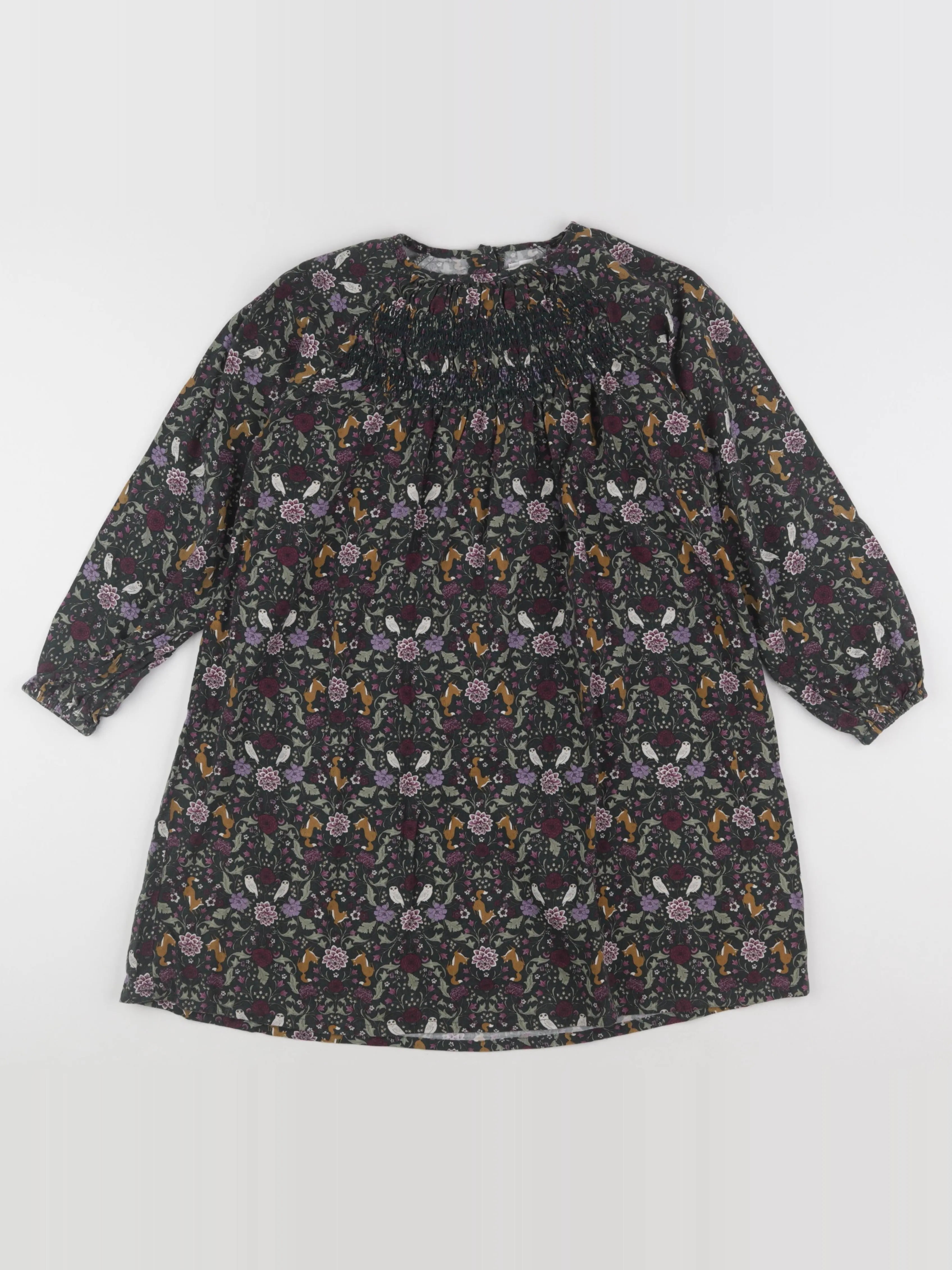 Vertbaudet - robe vert - 10 ans