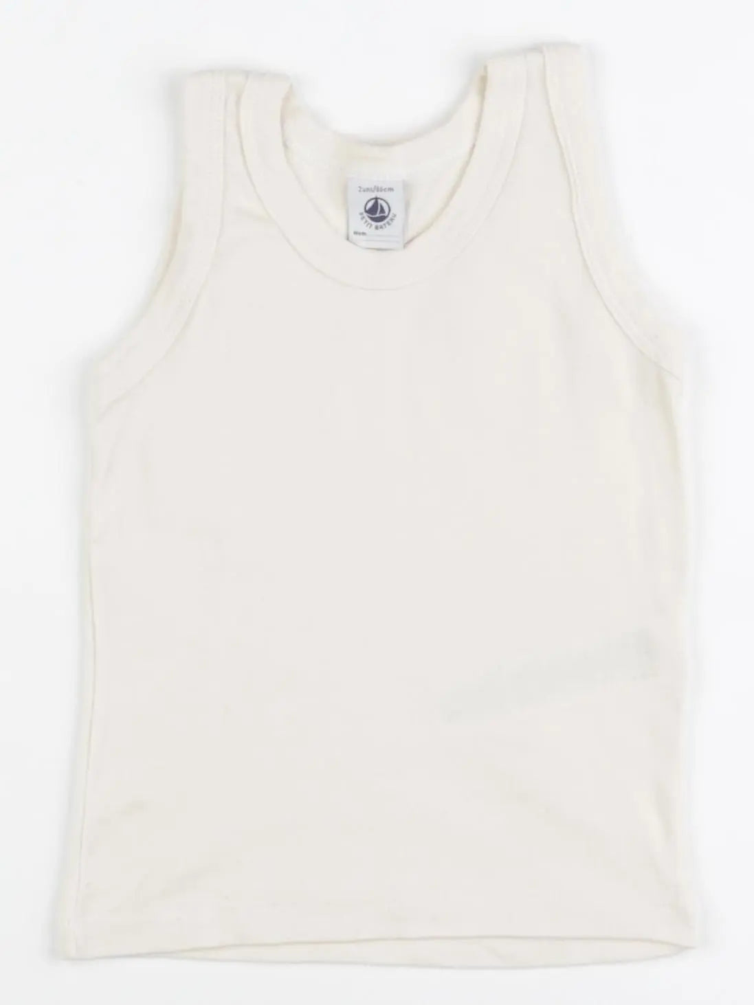 Petit Bateau - maillot de corps beige - 2 ans