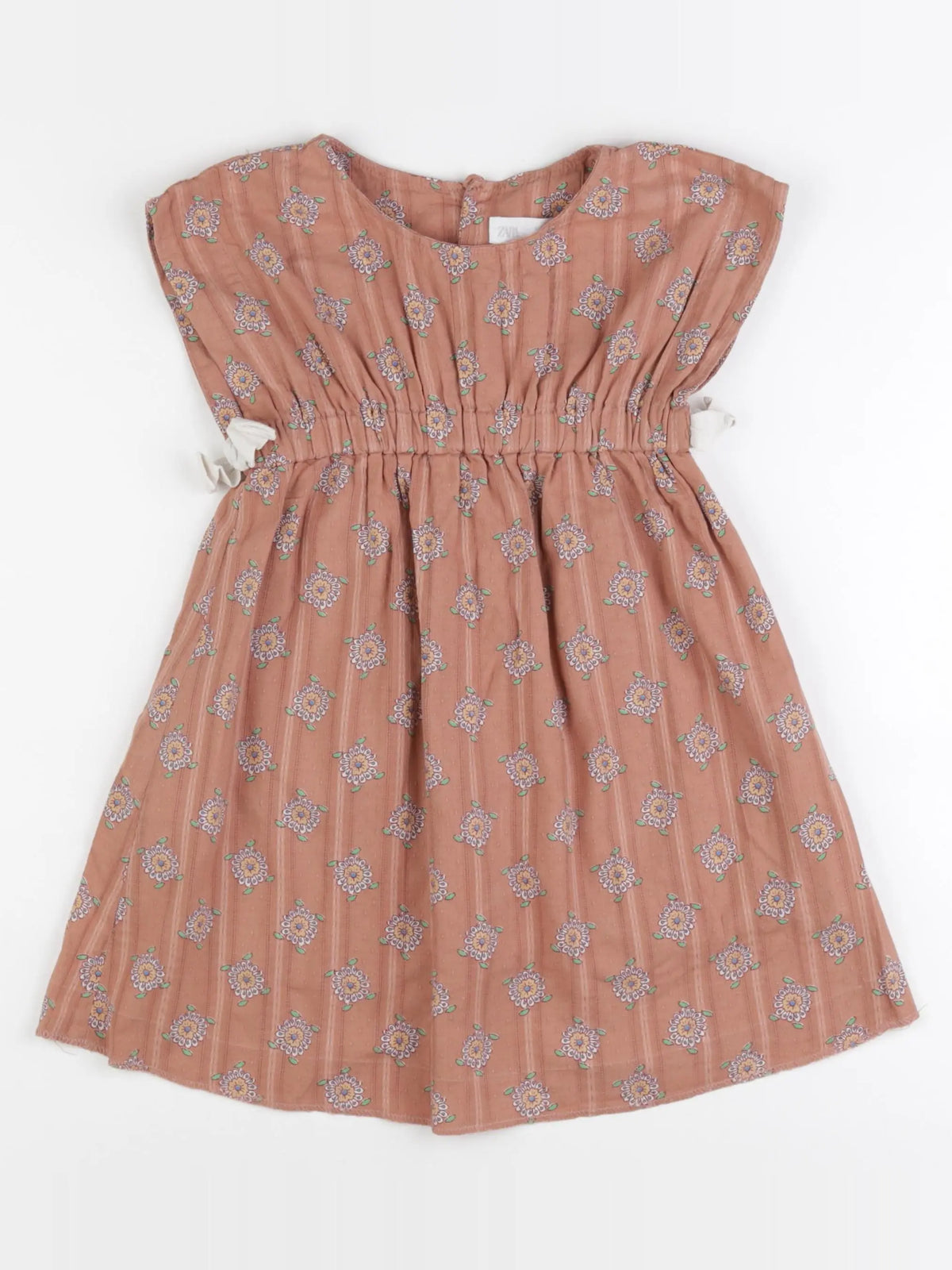 Zara - robe marron - 4 ans