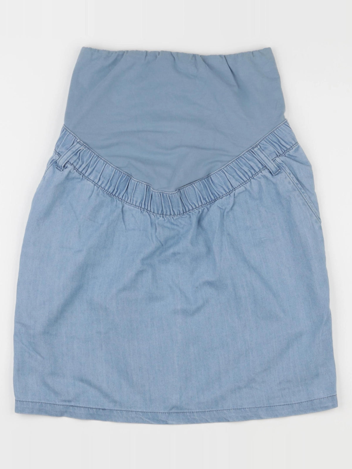 Vertbaudet - jupe grossesse bleu - 34