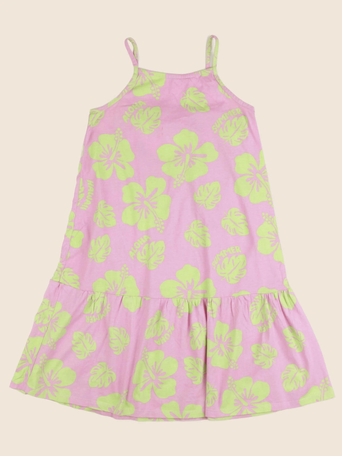 Zara - robe rose, vert - 13/14 ans