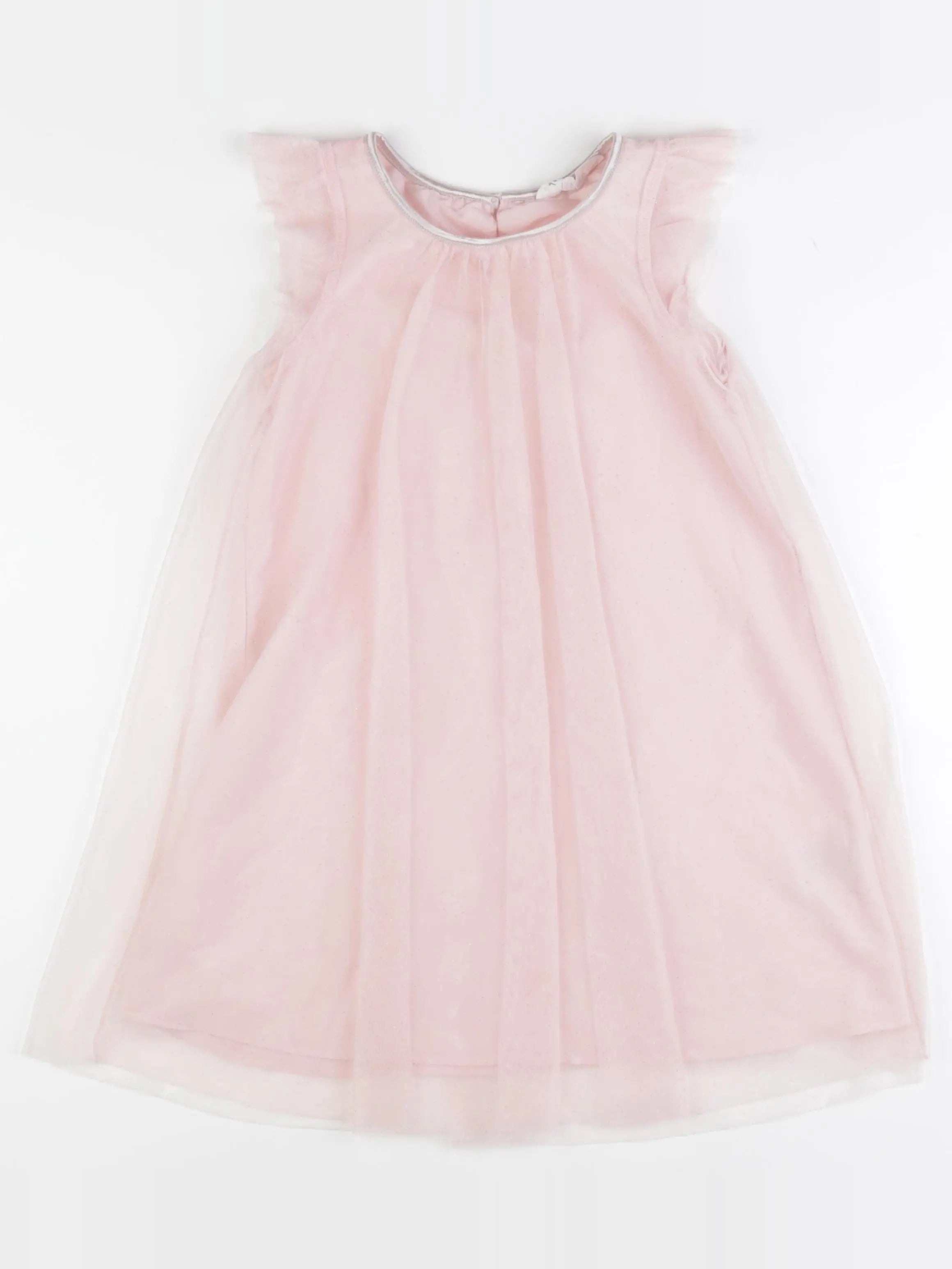 H&M - robe rose - 7/8 ans