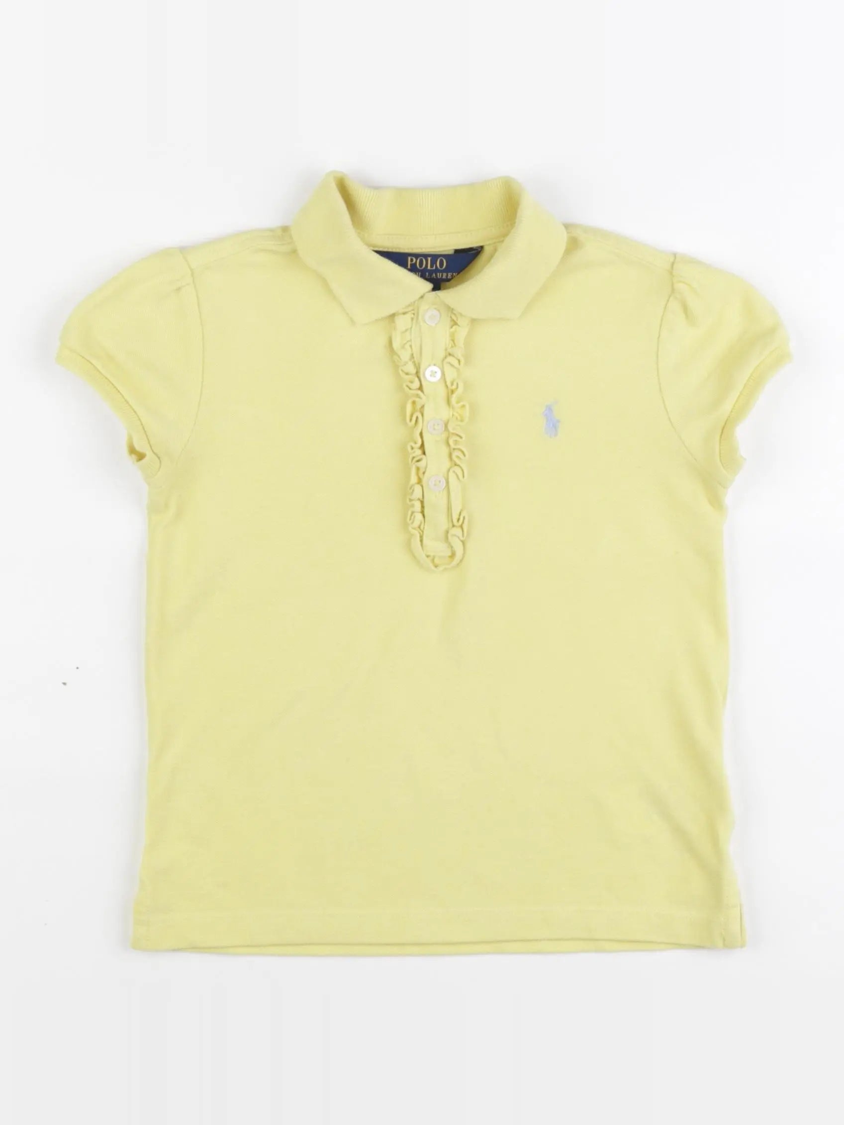 Ralph Lauren - polo jaune - 6 ans