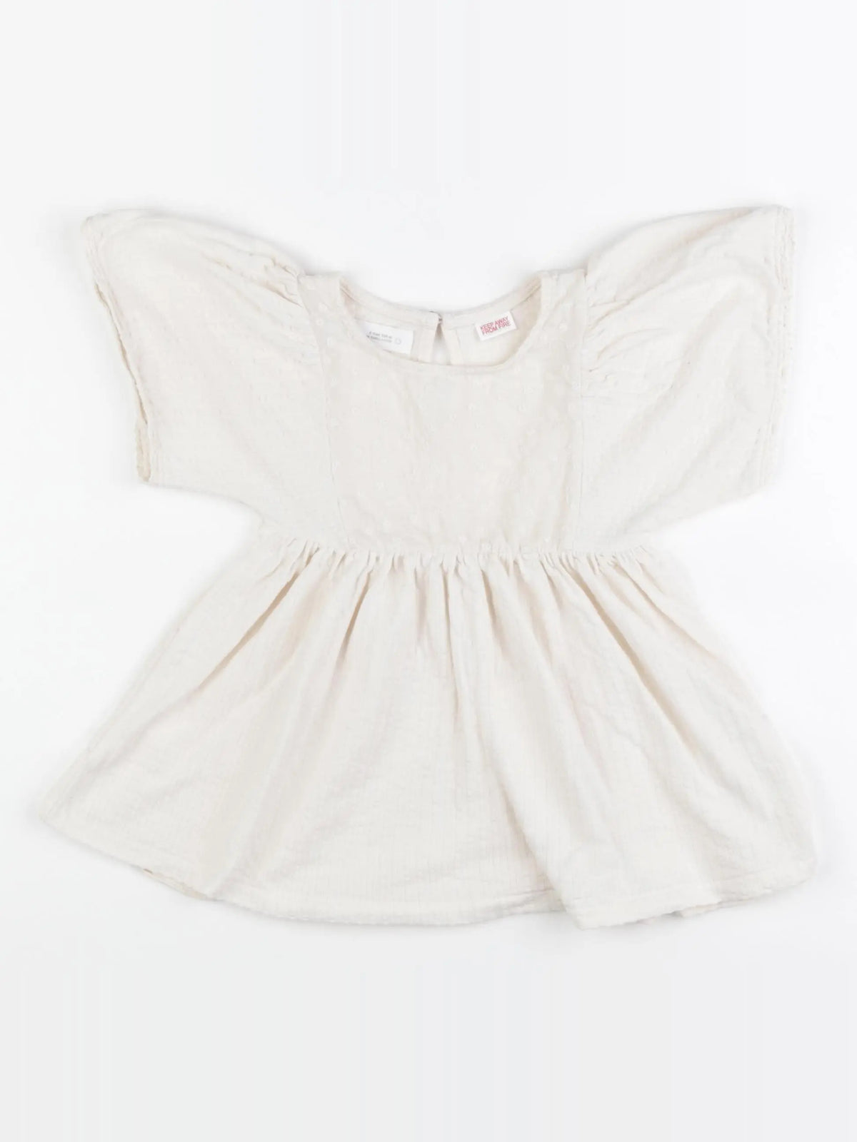 Zara - blouse beige - 4 ans