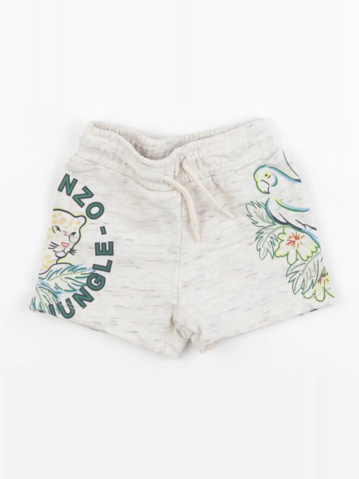 Kenzo - short imprimé dos gris - 6 mois
