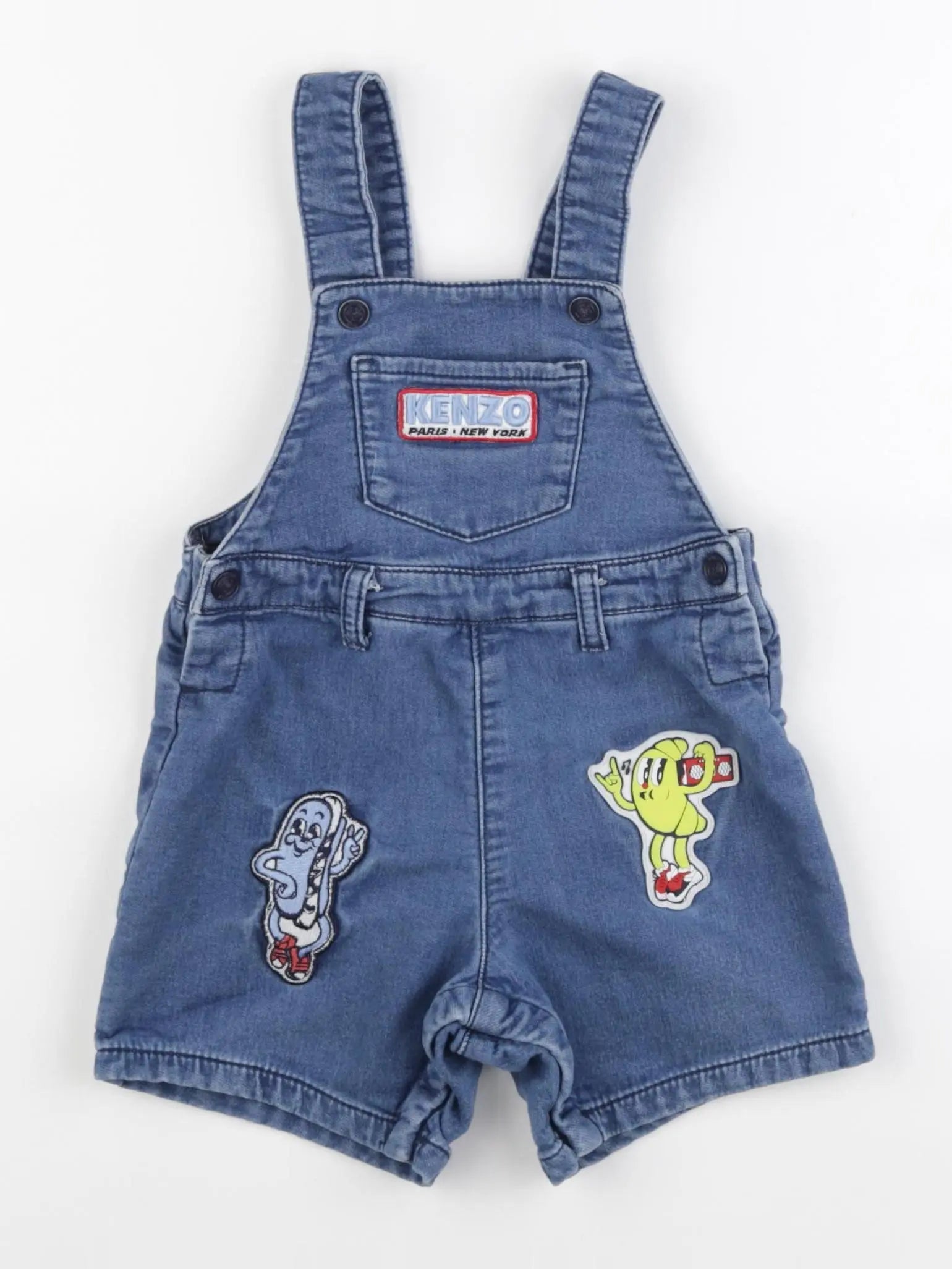 Kenzo - salopette bleu - 18 mois