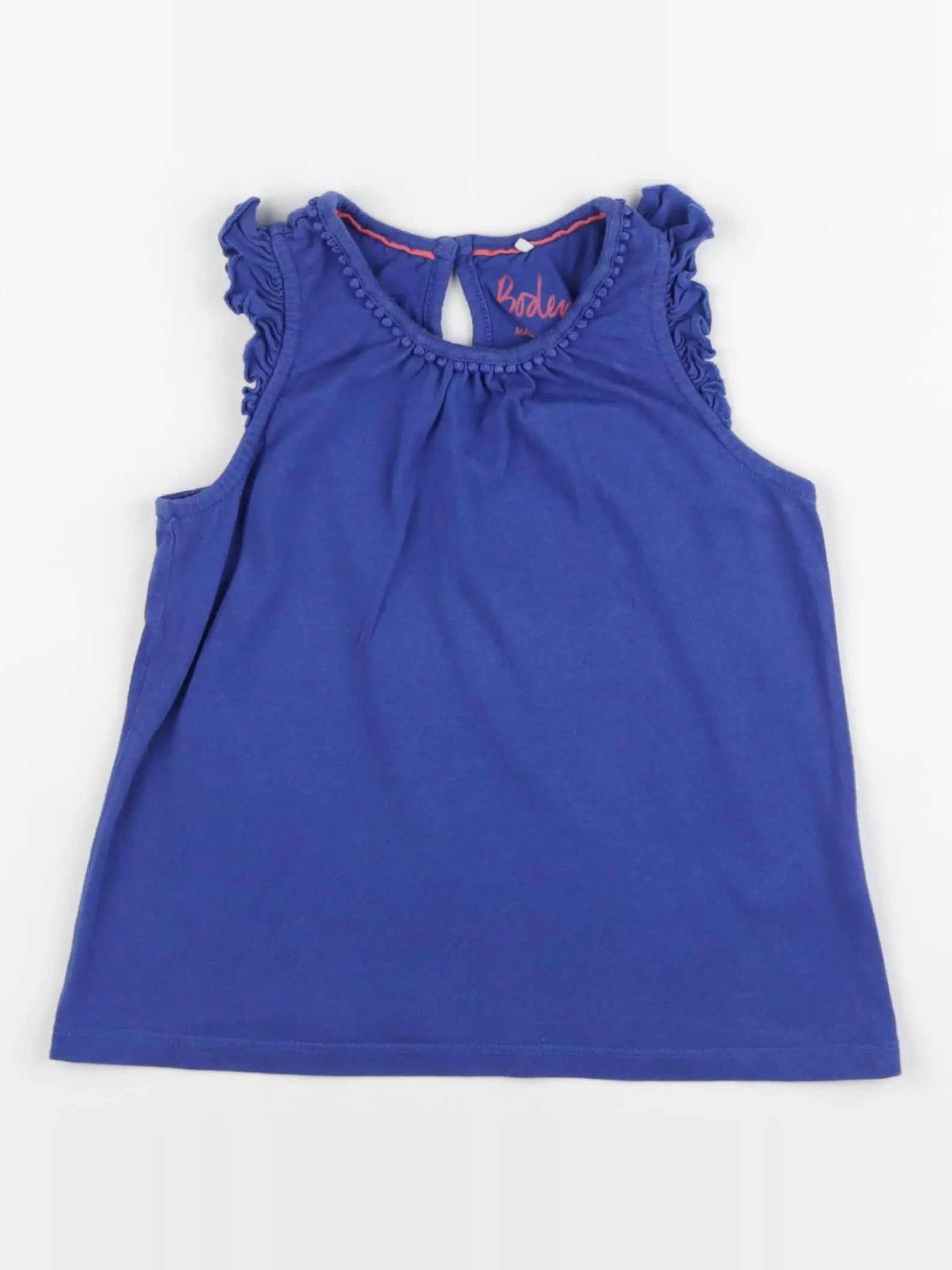 Boden - débardeur bleu - 4/5 ans