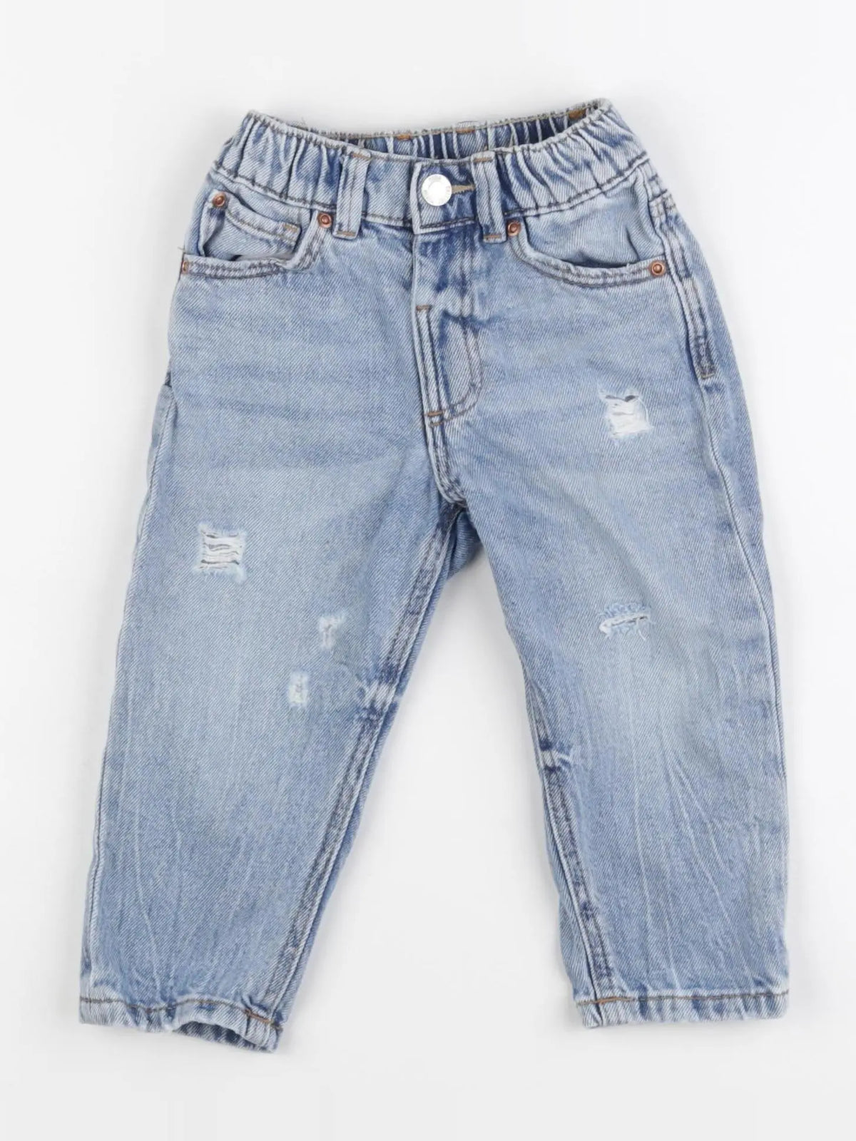 Zara - jean bleu - 12/18 mois