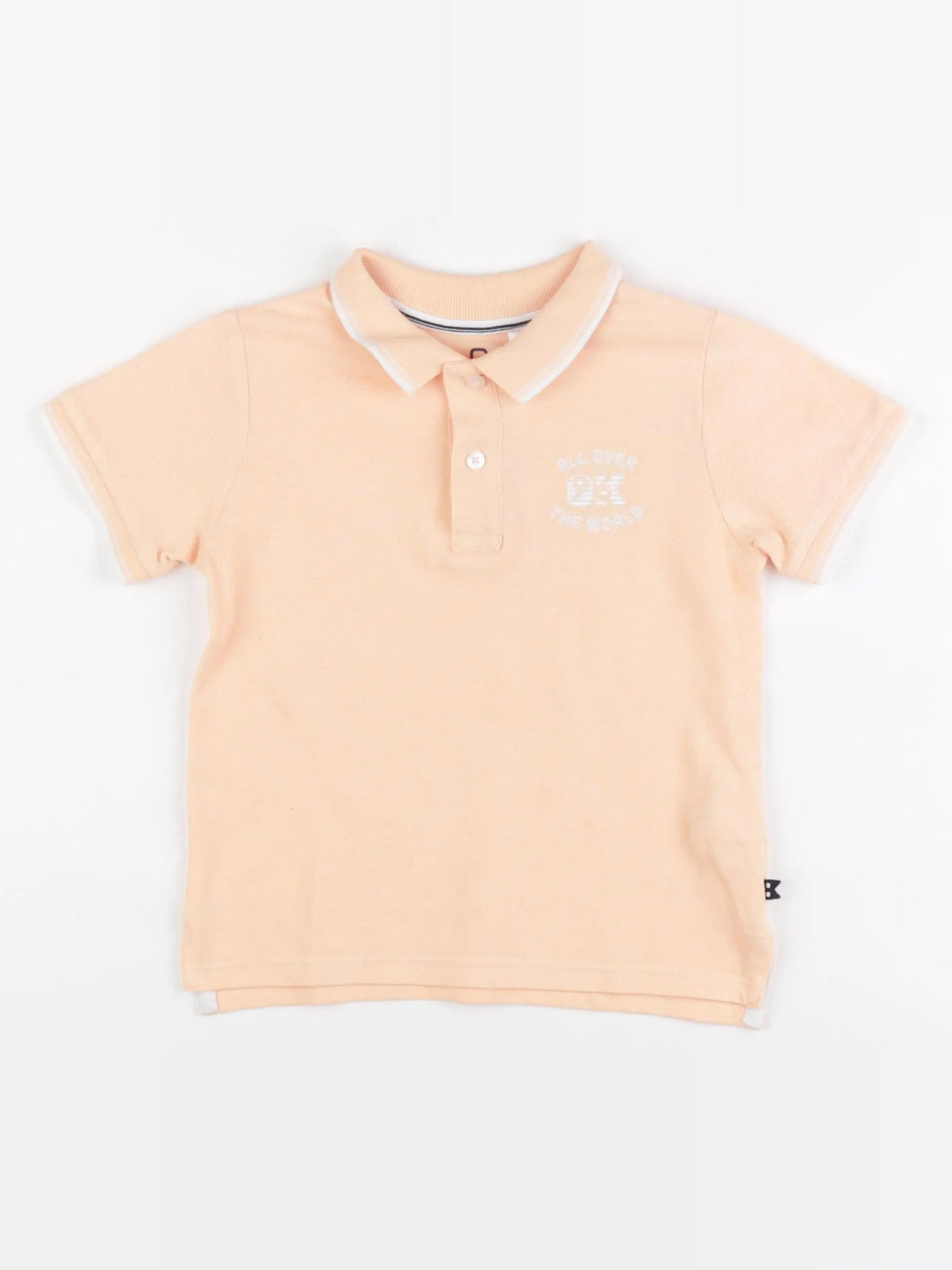 Okaidi - polo orange - 3 ans