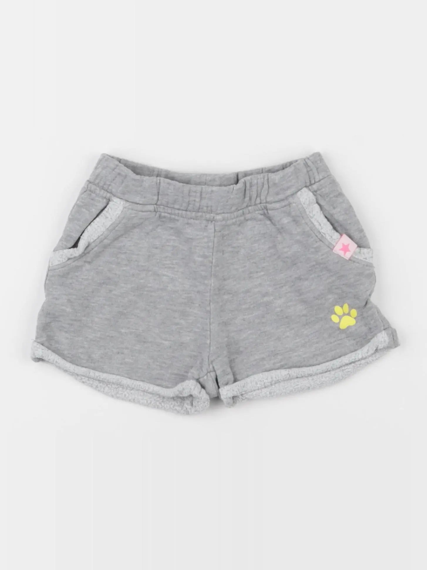 Vertbaudet - short gris - 18 mois