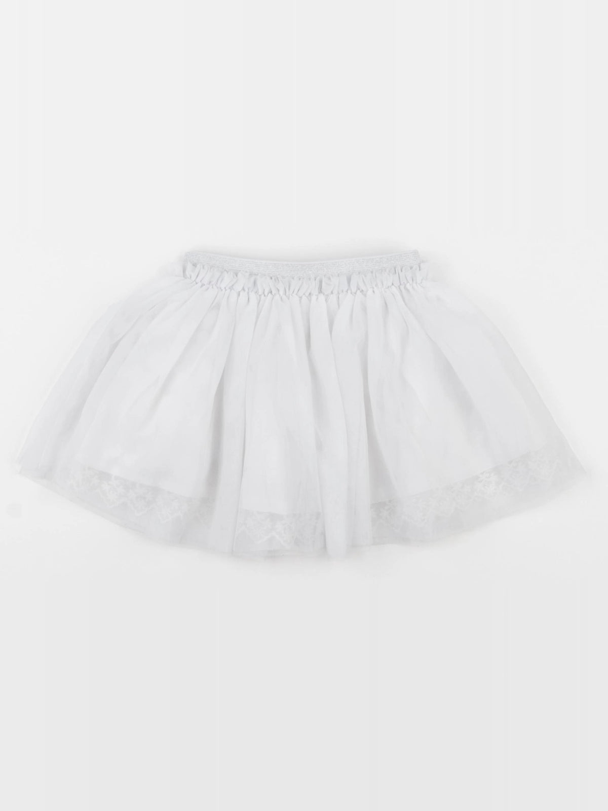 Vertbaudet - jupe blanc - 18 mois