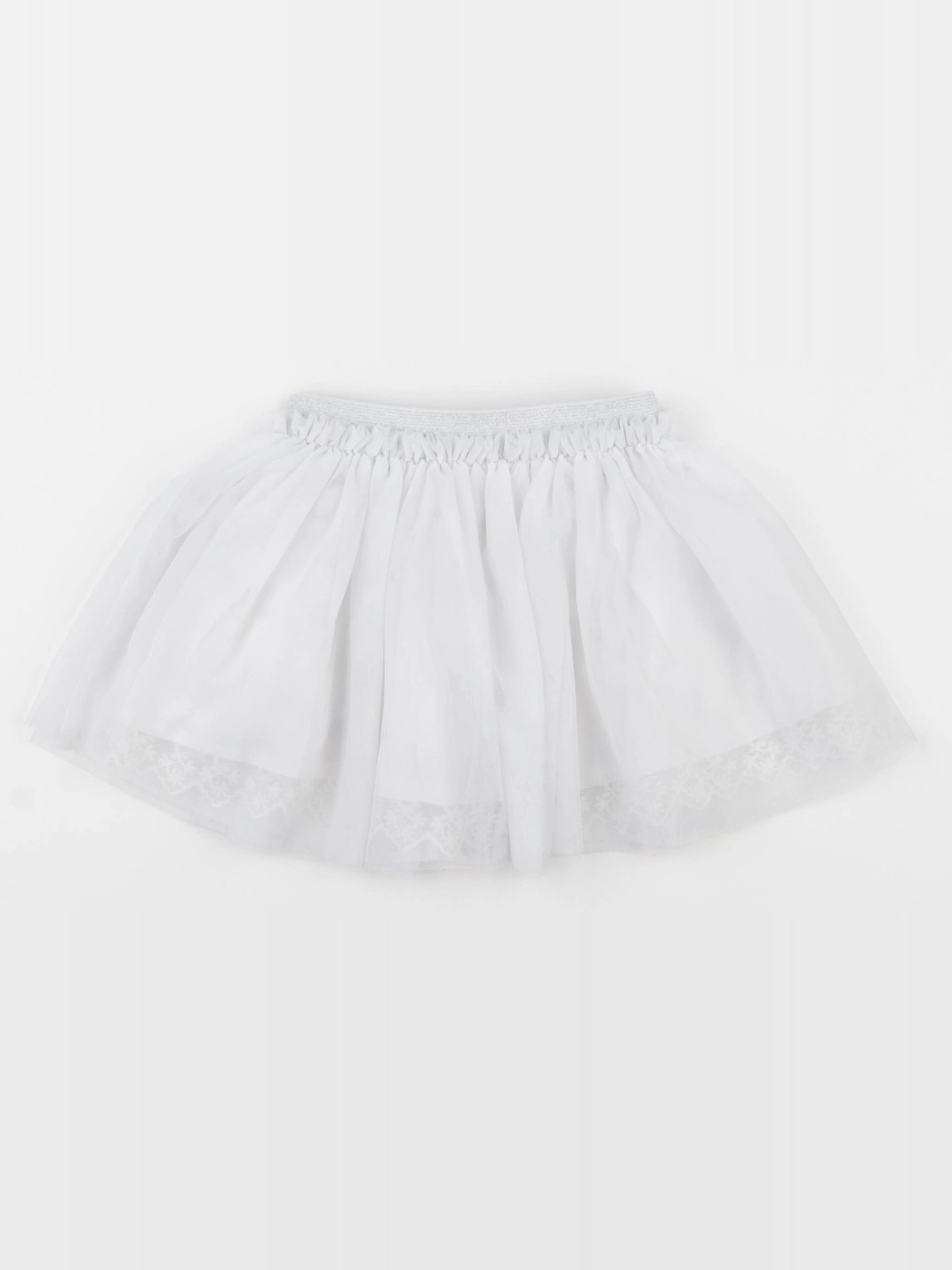 Vertbaudet - jupe blanc - 18 mois