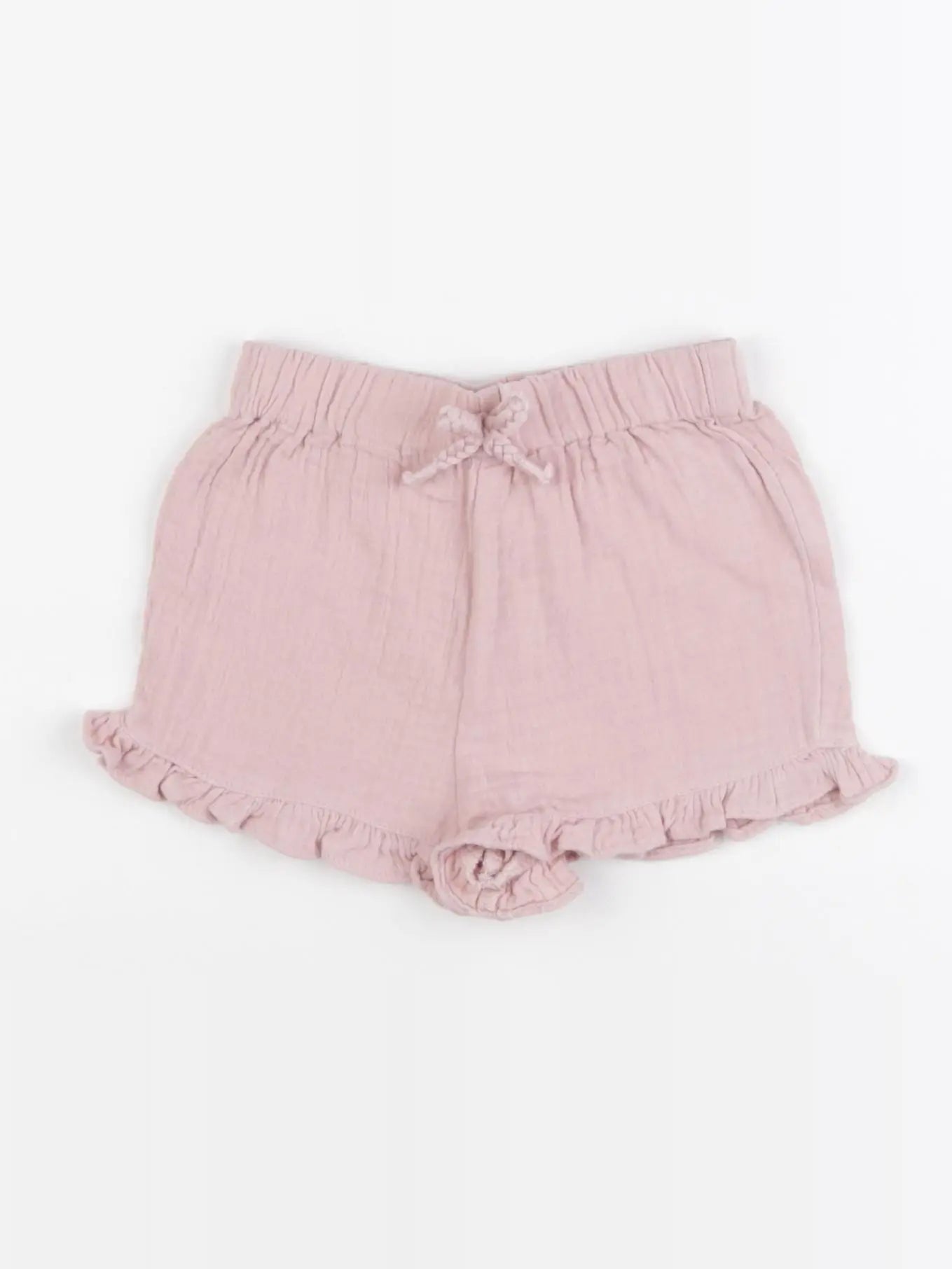 Vertbaudet - short rose - 12 mois