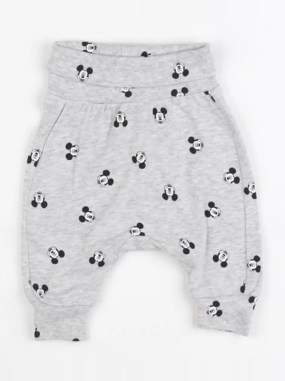 H&M - sarouel gris - 0/1 mois