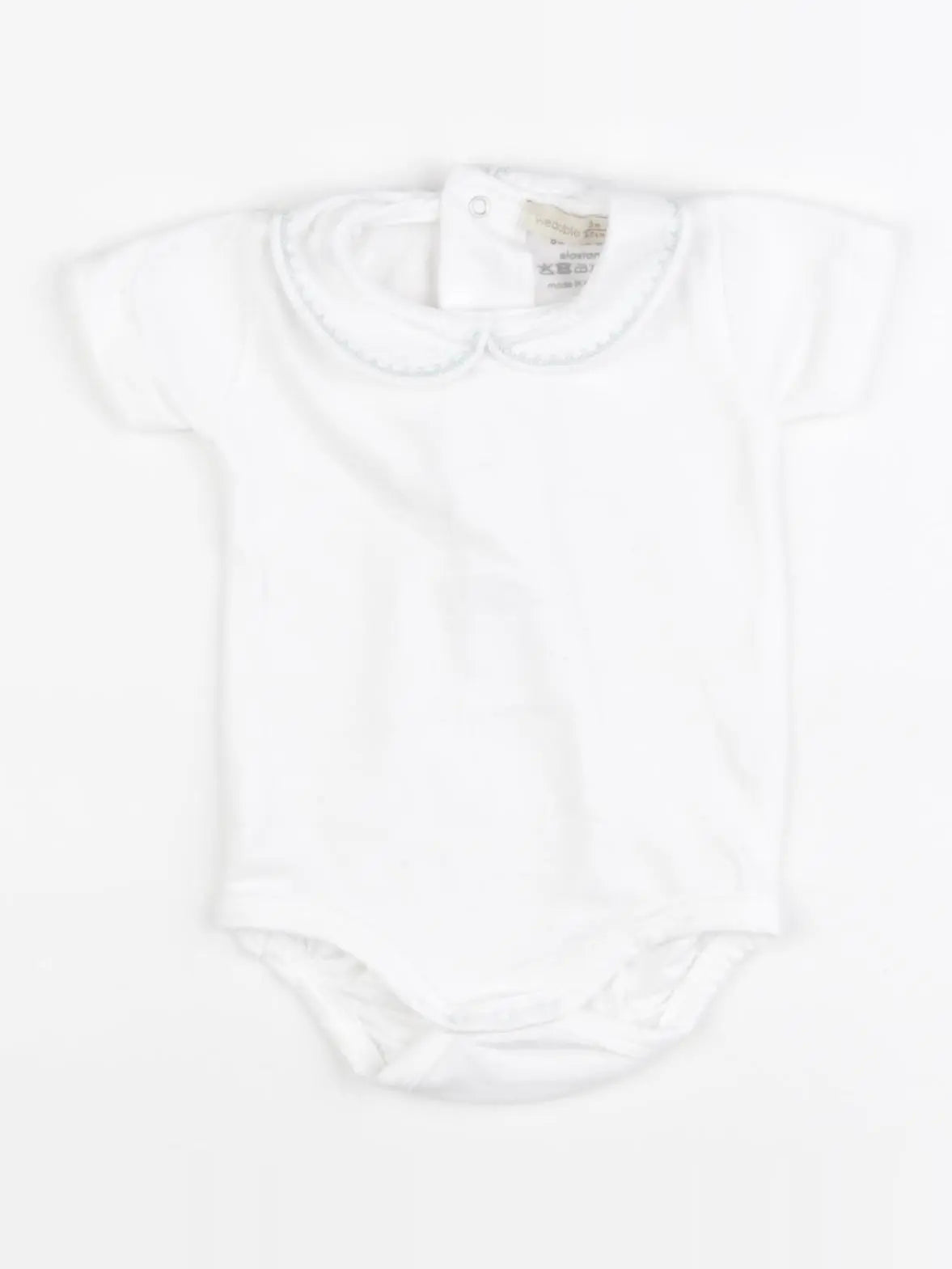 Wedoble - body à col blanc - 3 mois
