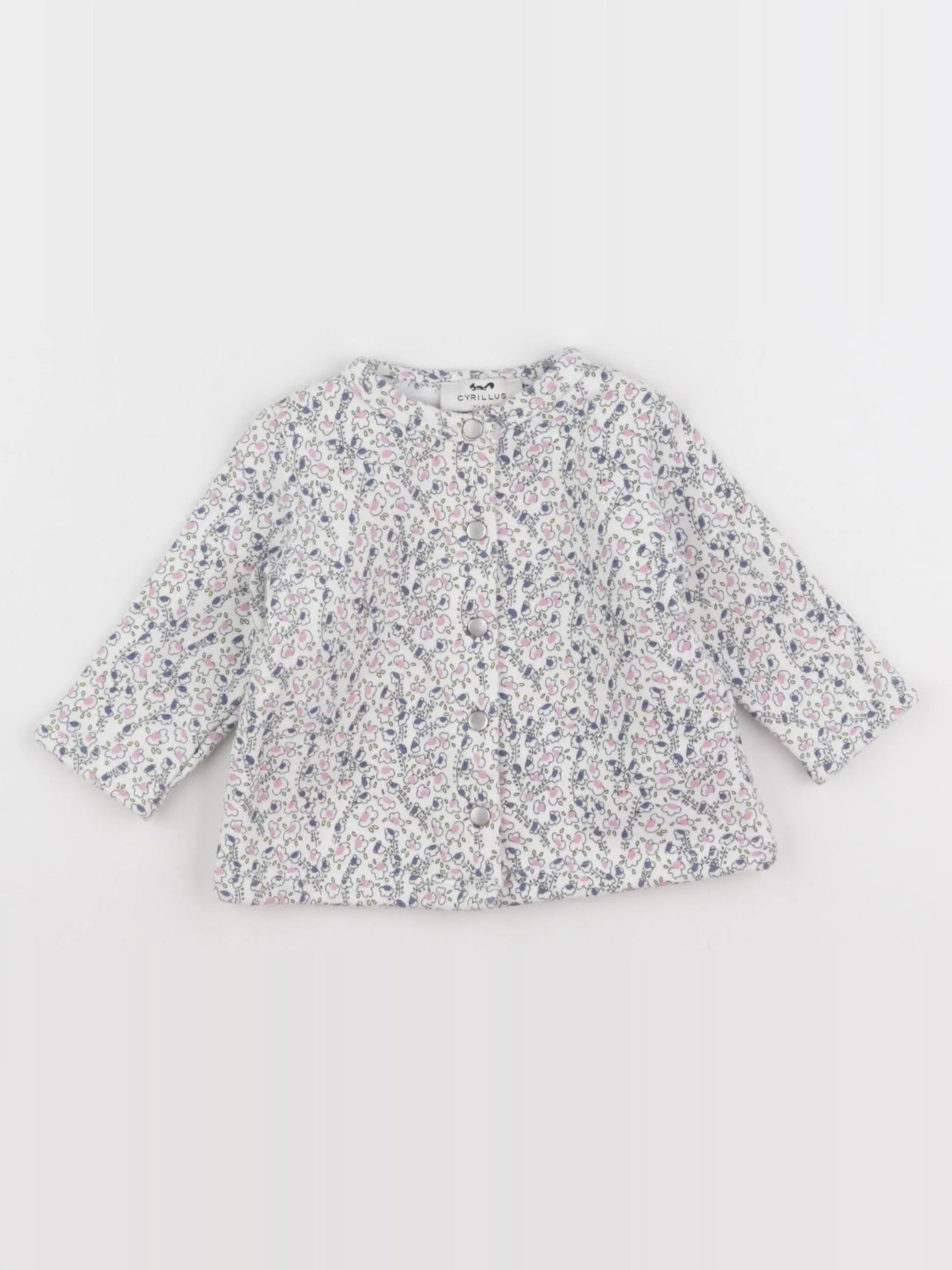 Cyrillus - sweat blanc - 6 mois