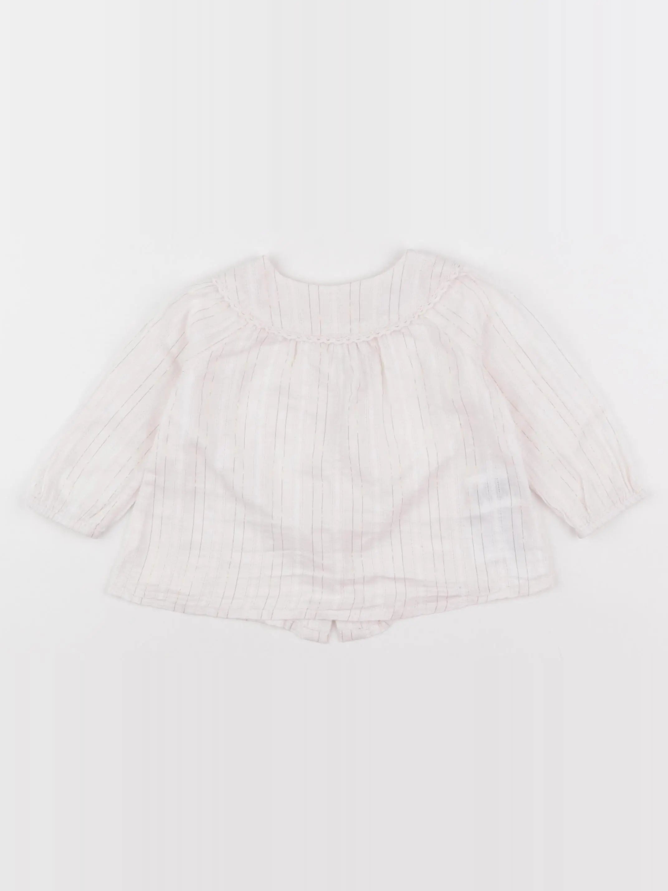 Cyrillus - blouse rose - 6 mois