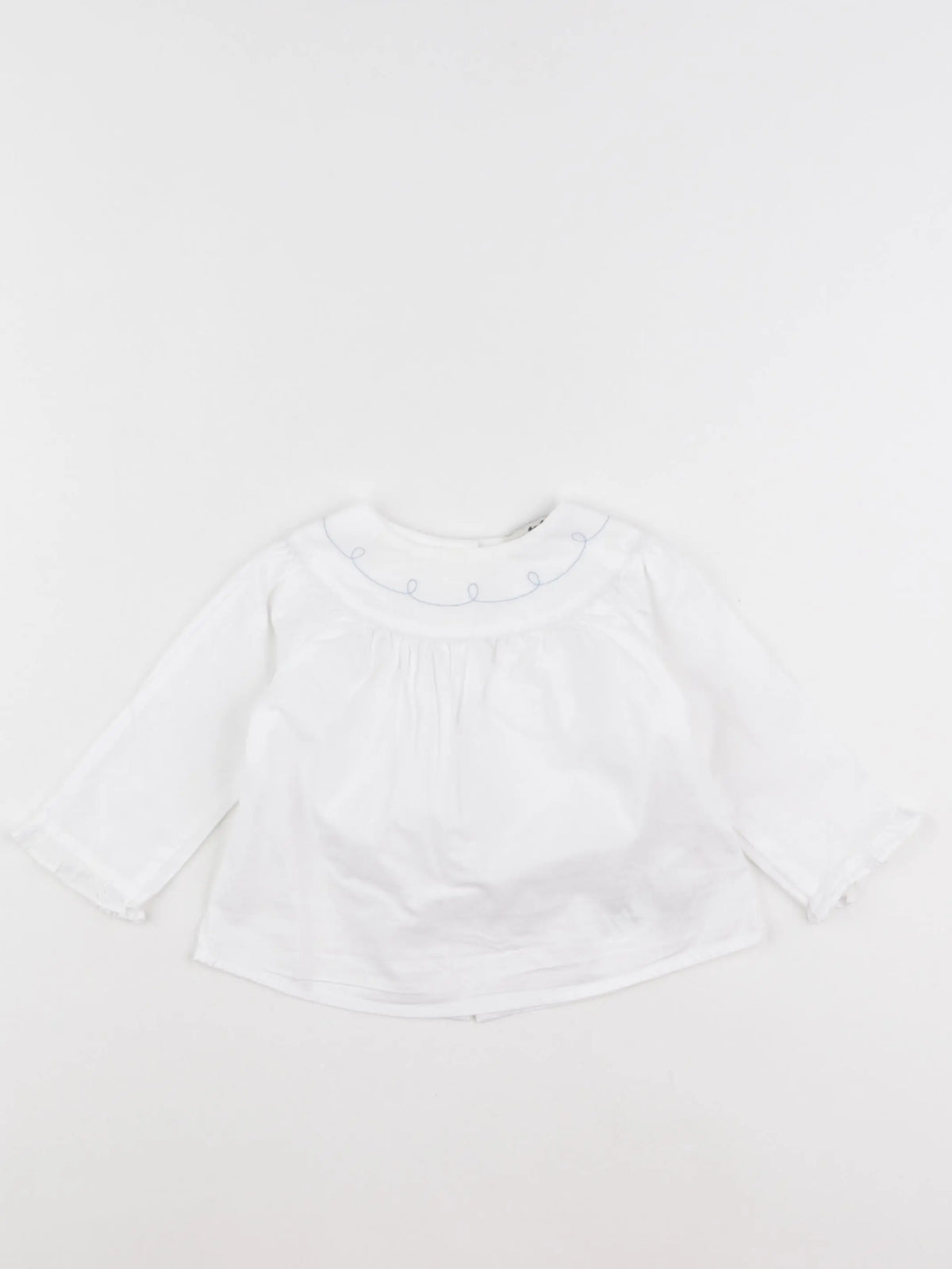 Cyrillus - blouse blanc - 6 mois