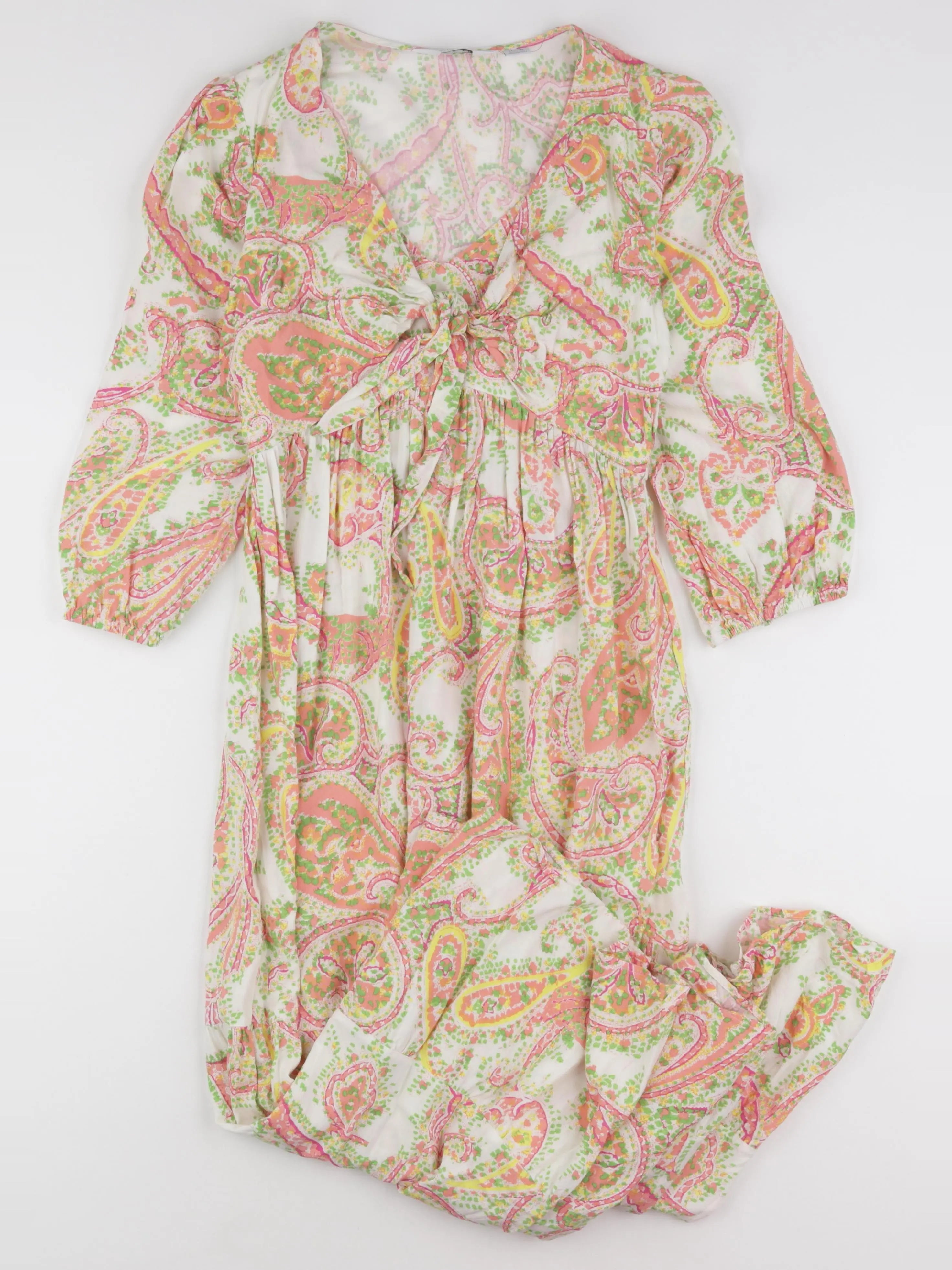 Seraphine - robe grossesse vert - 36