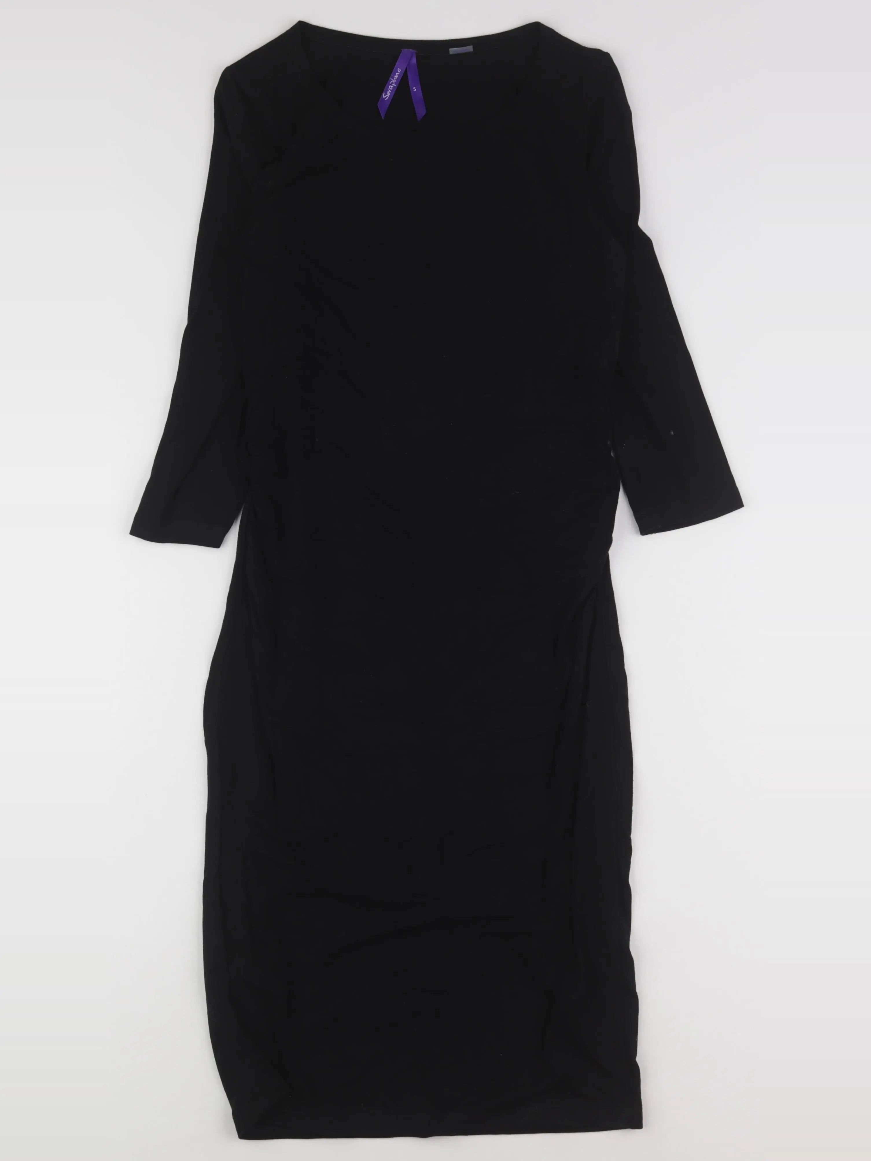 Seraphine - robe grossesse noir - s
