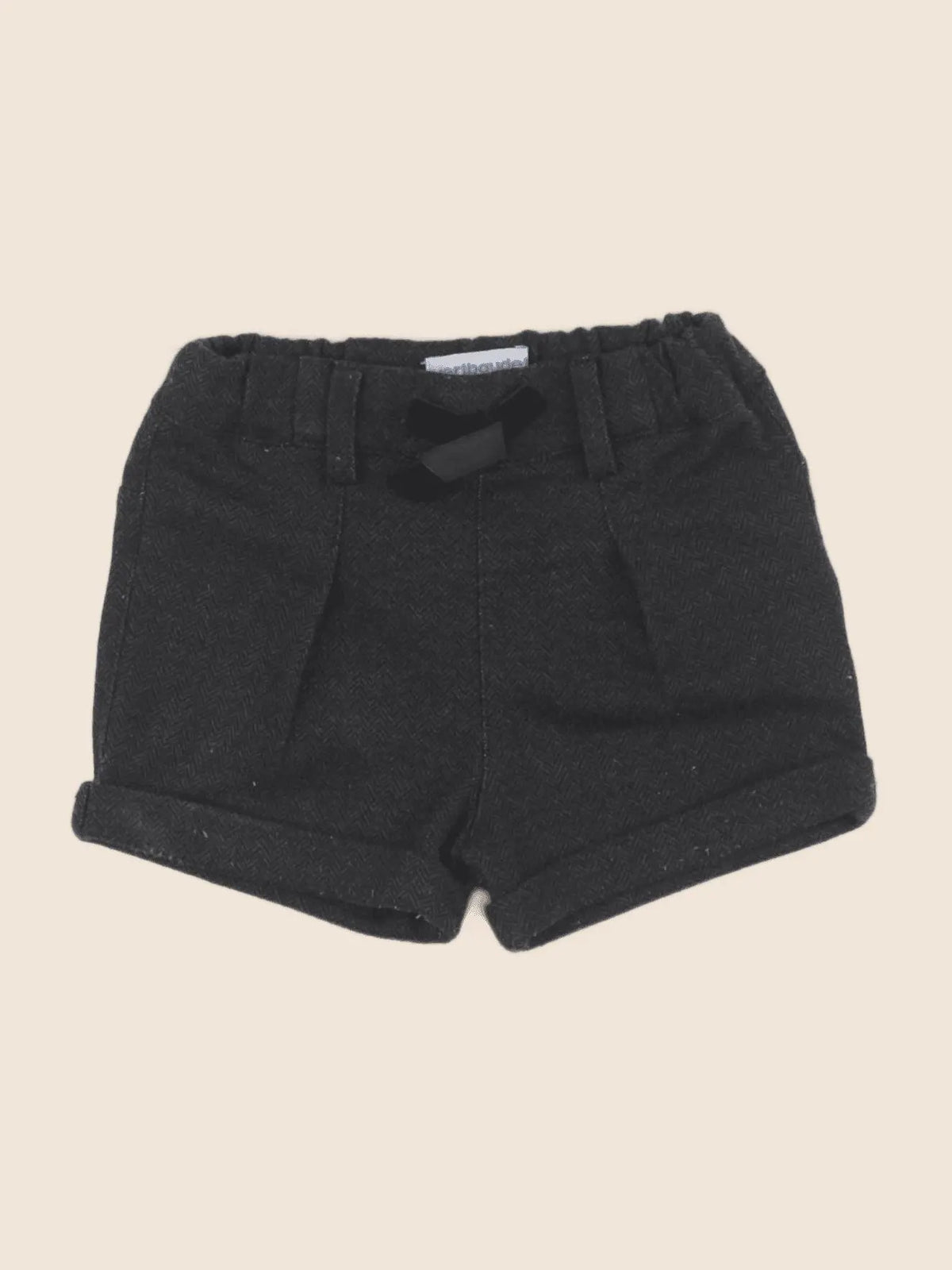 Vertbaudet - short gris - 9 mois