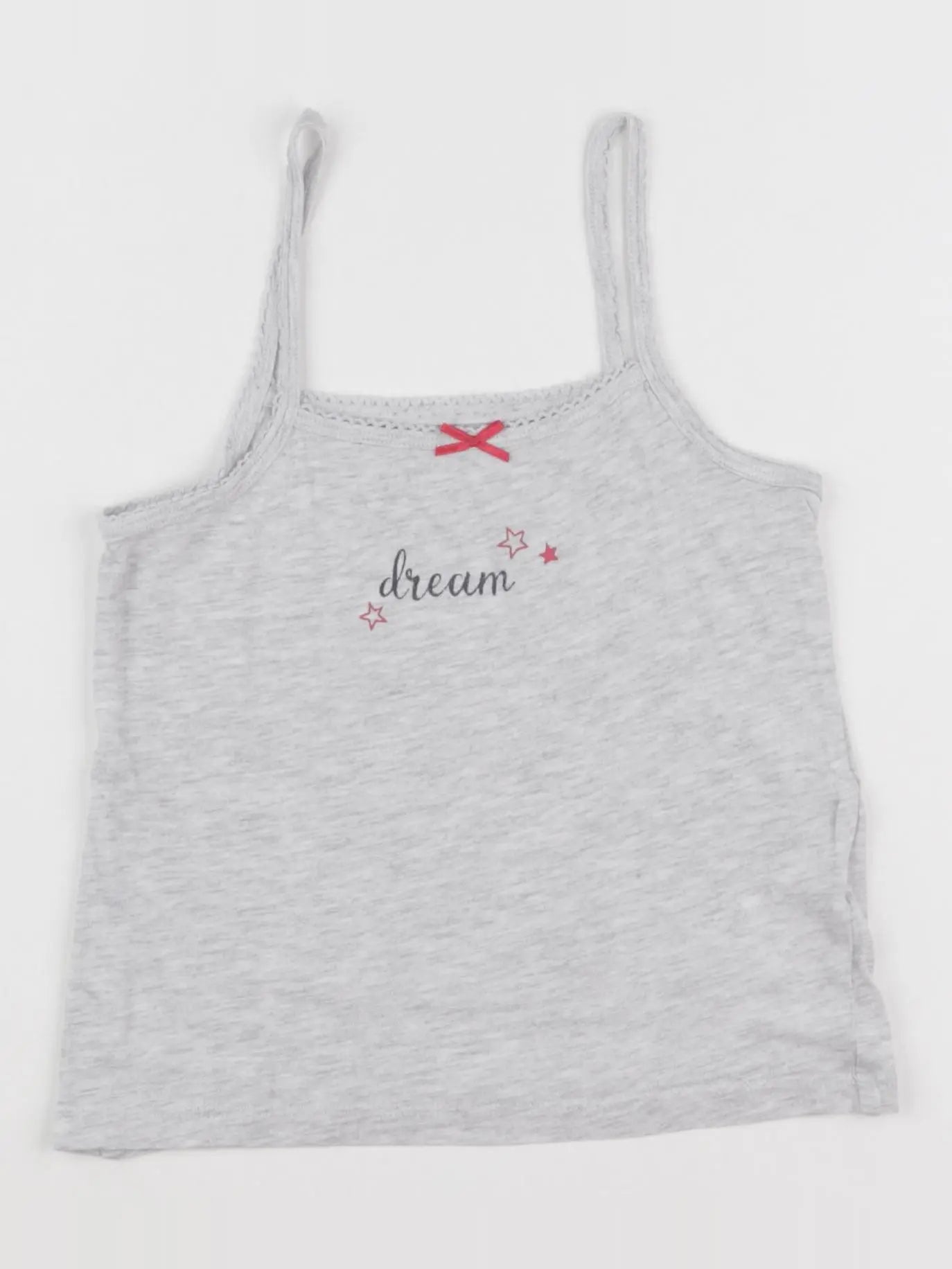 Vertbaudet - maillot de corps gris - 3 ans