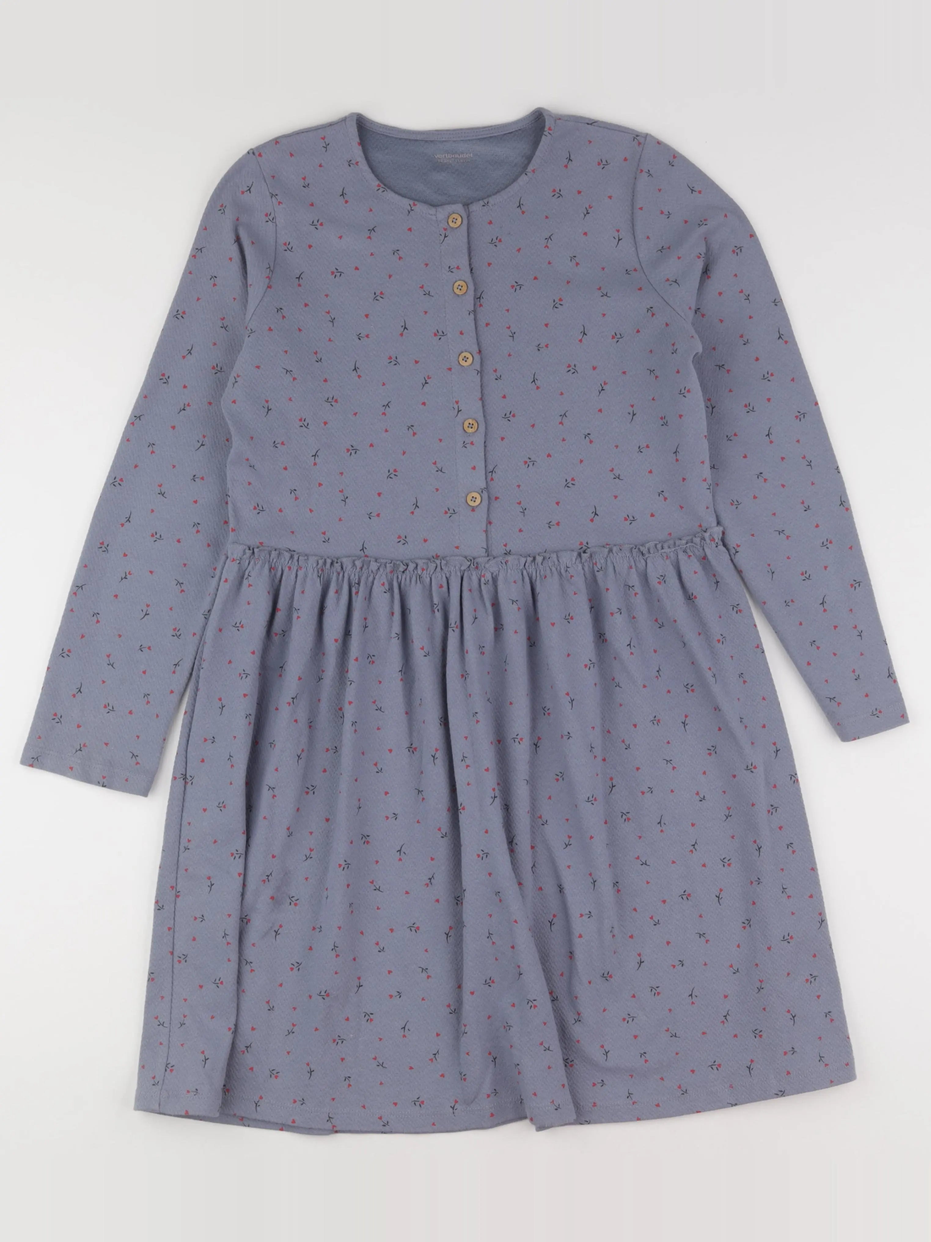 Vertbaudet - robe bleu - 14 ans