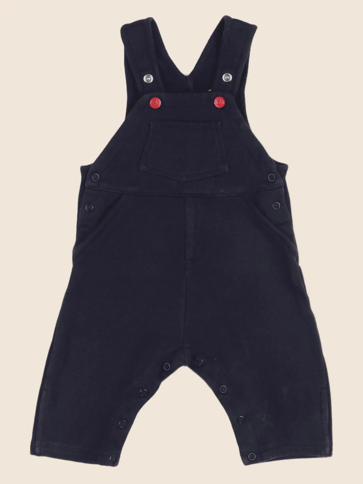 Petit Bateau - salopette bleu - 6 mois
