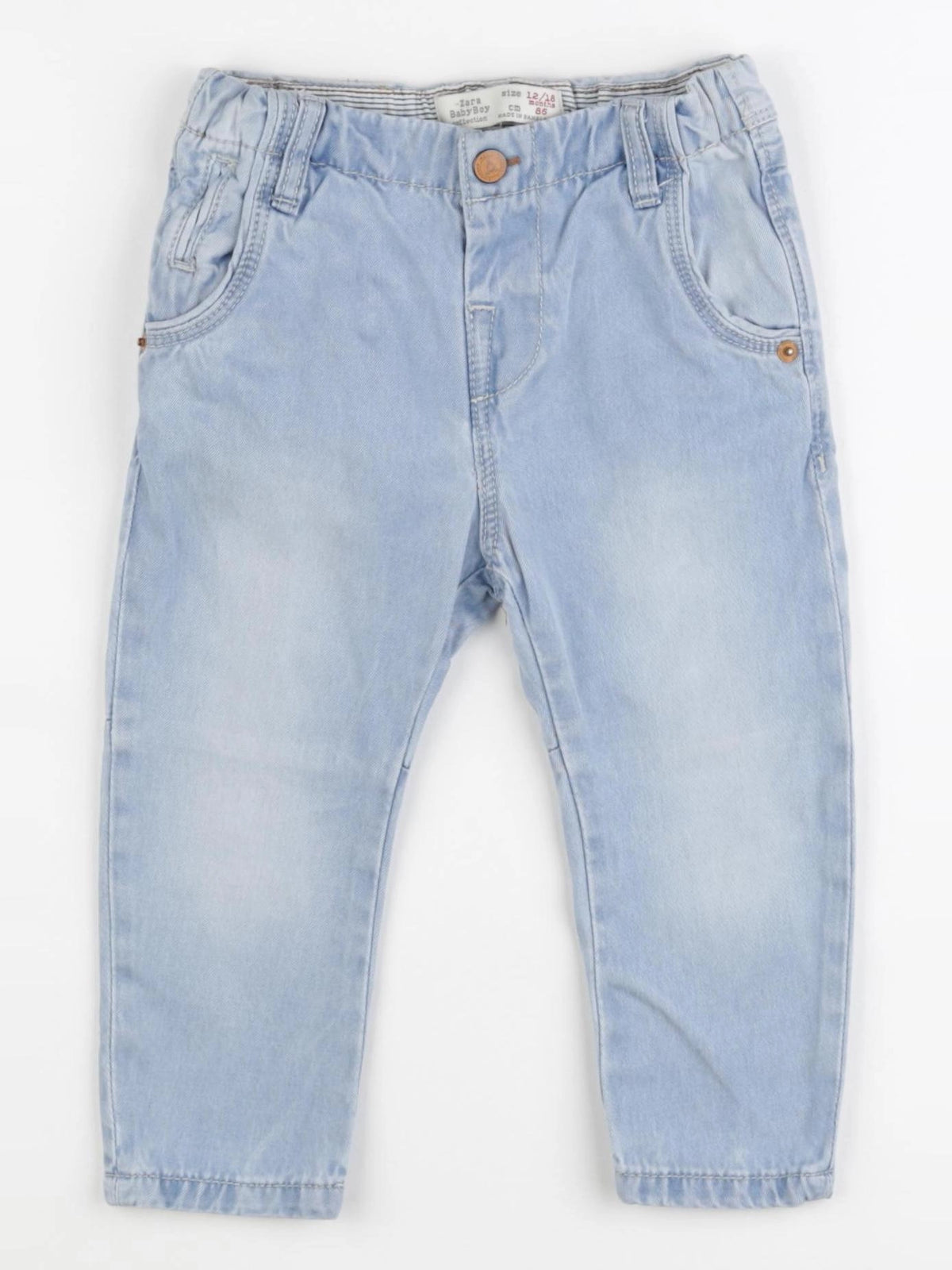 Zara - jean bleu - 12/18 mois