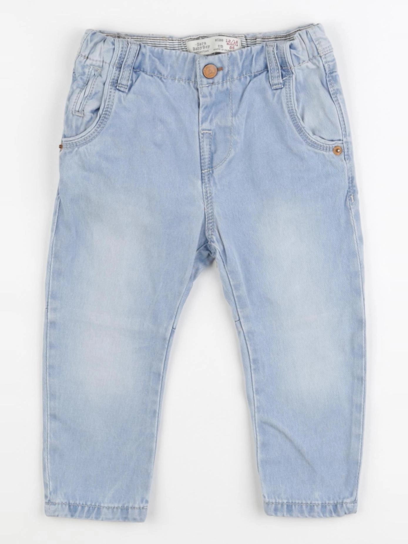 Zara - jean bleu - 12/18 mois