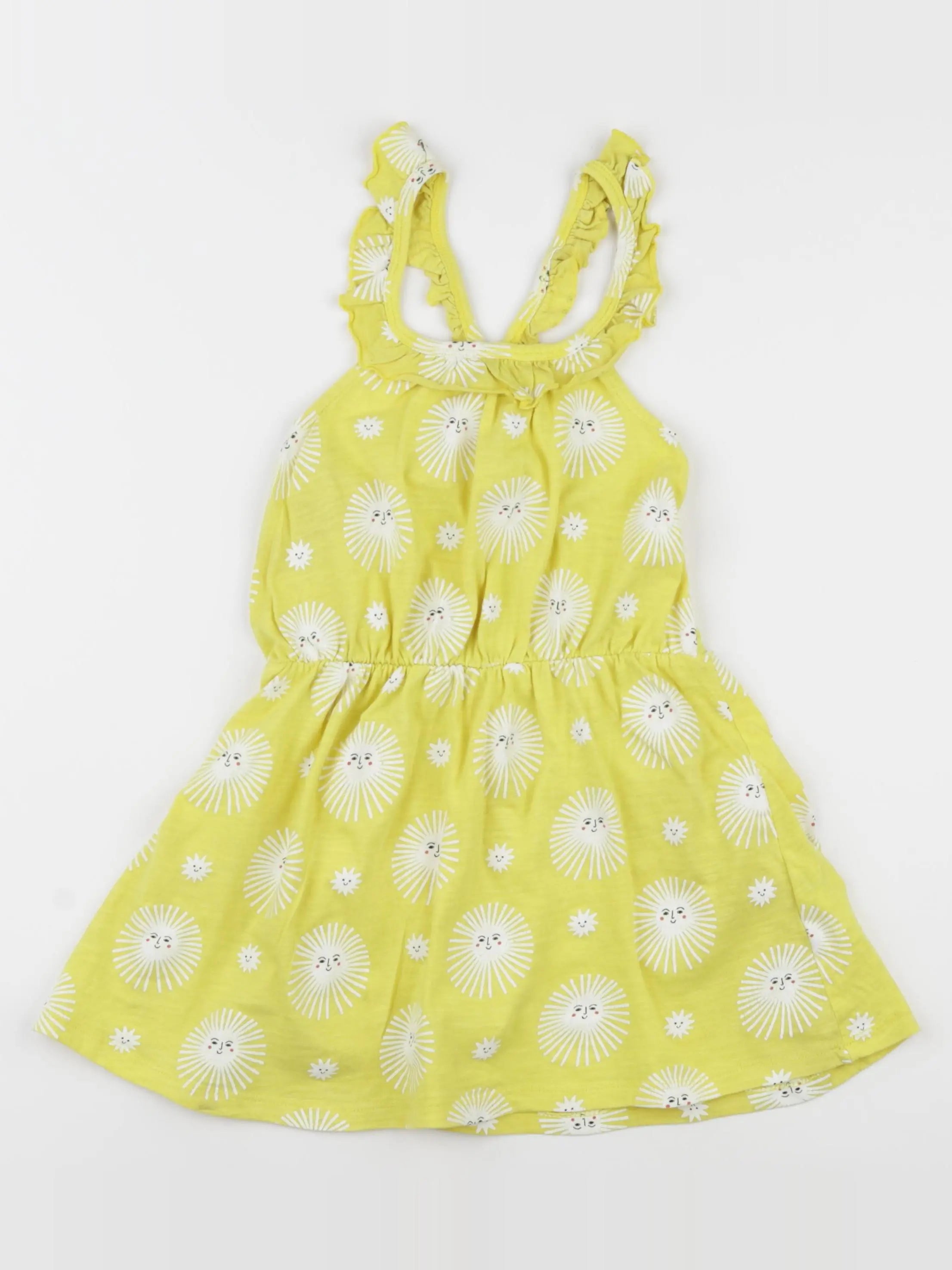 Monoprix - robe jaune - 5 ans