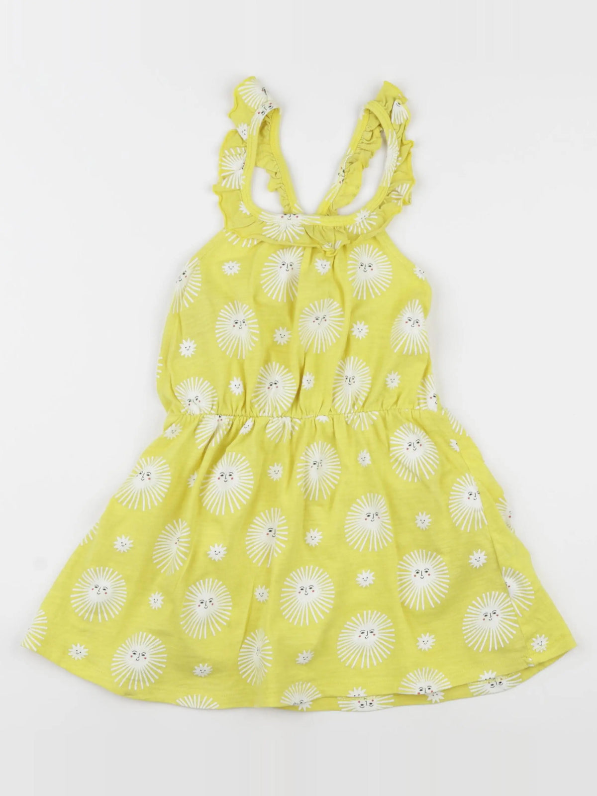 Monoprix - robe jaune - 5 ans