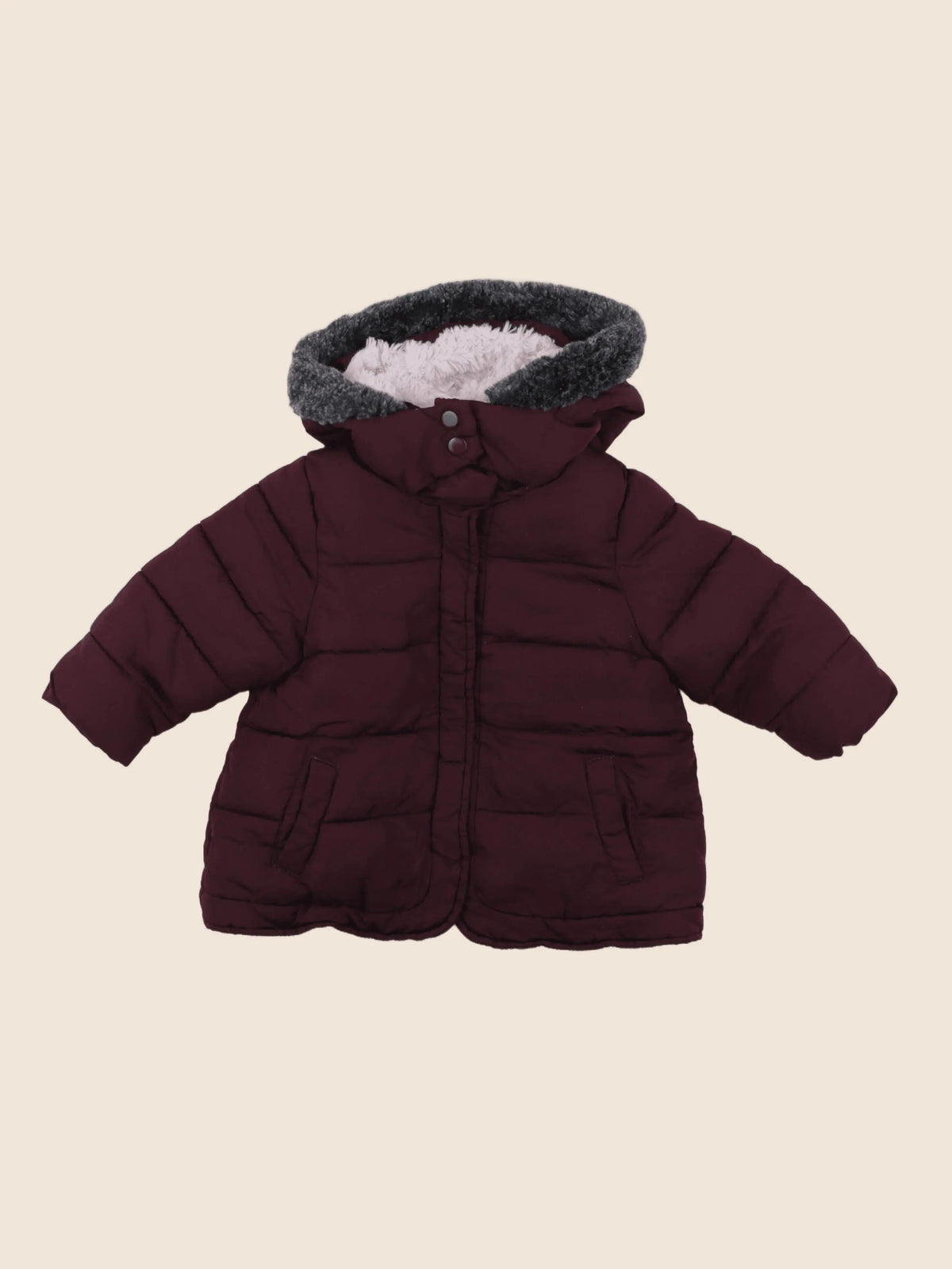 Boutchou - doudoune violet - 12 mois
