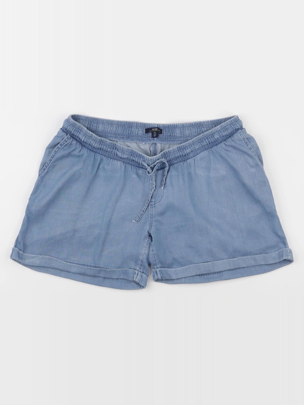 Kiabi - short grossesse bleu - 40