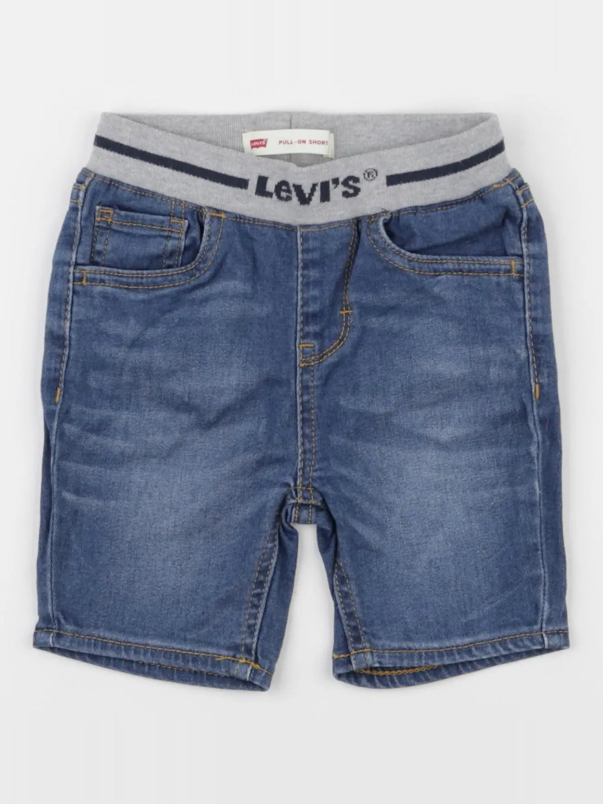 Levi's - short bleu - 24 mois