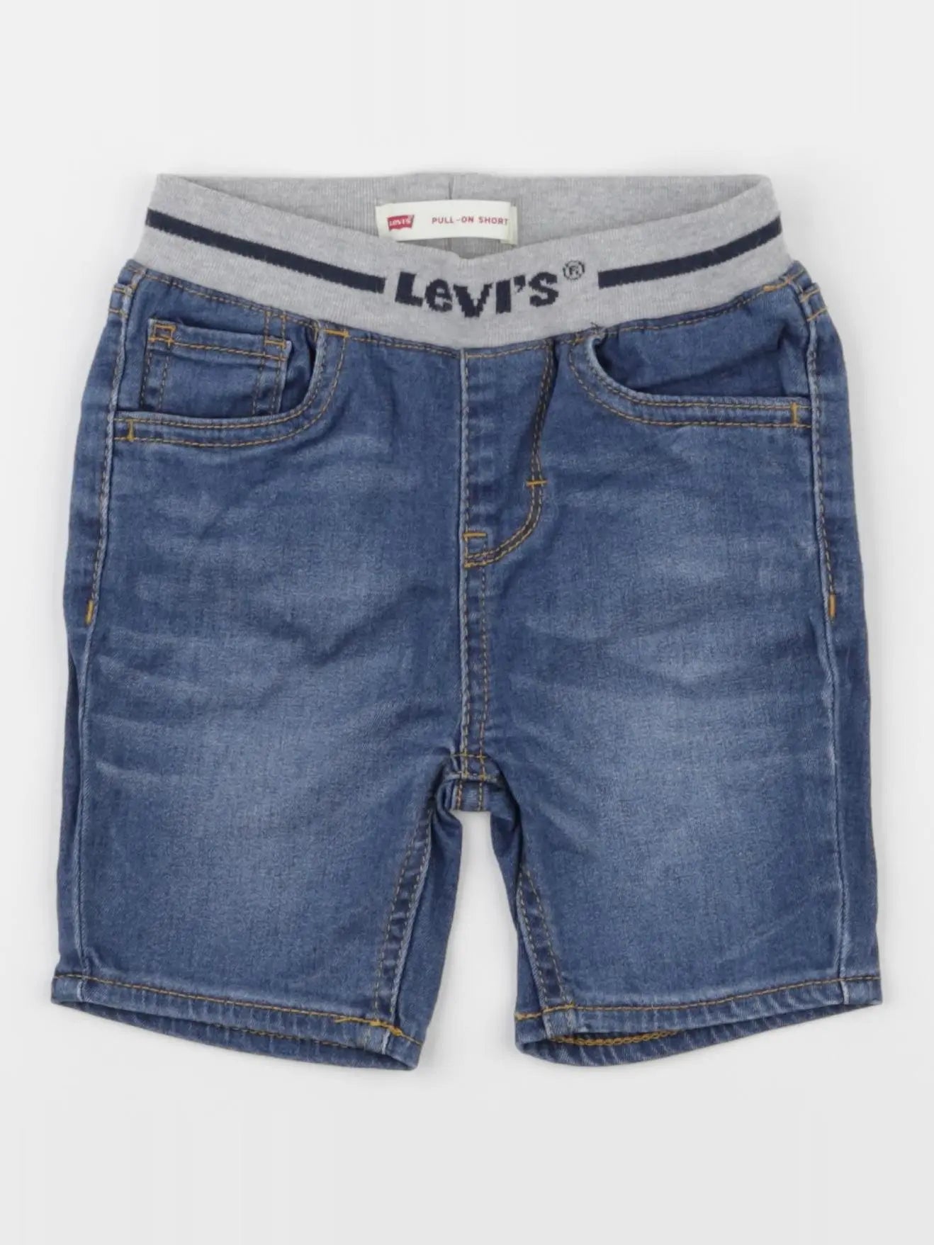 Levi's - short bleu - 24 mois