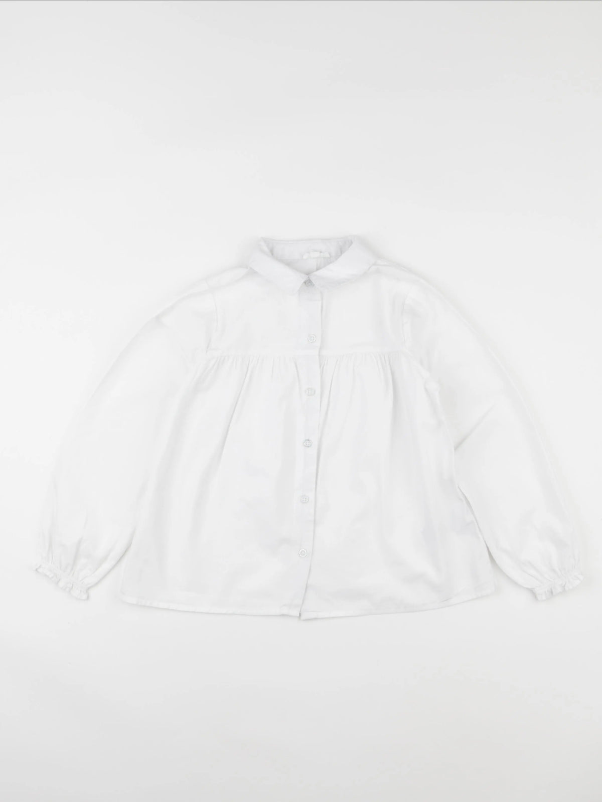 Vertbaudet - blouse blanc - 8 ans
