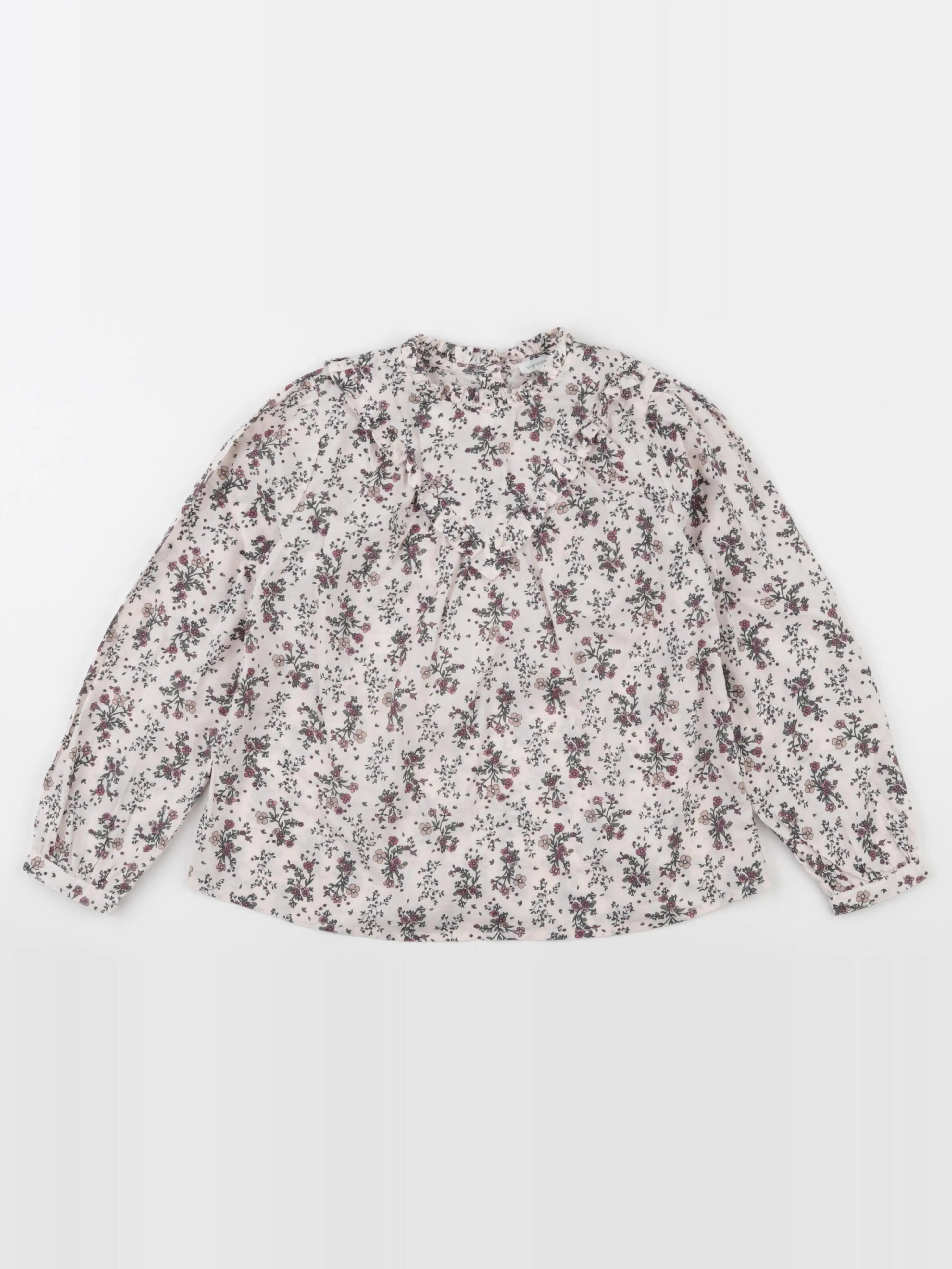 Vertbaudet - blouse rose - 8 ans