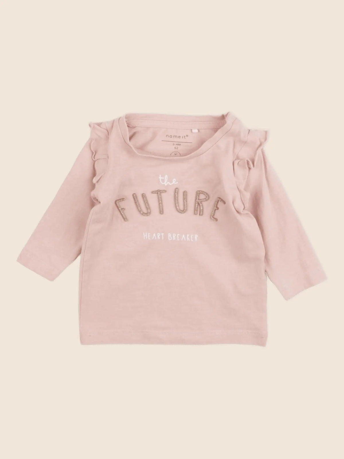 Name it - tee-shirt rose - 2/4 mois