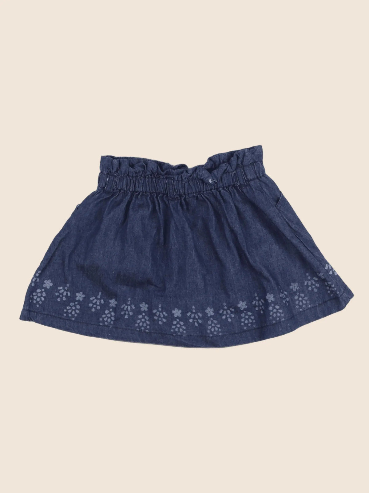 Vertbaudet - jupe bleu - 4 ans