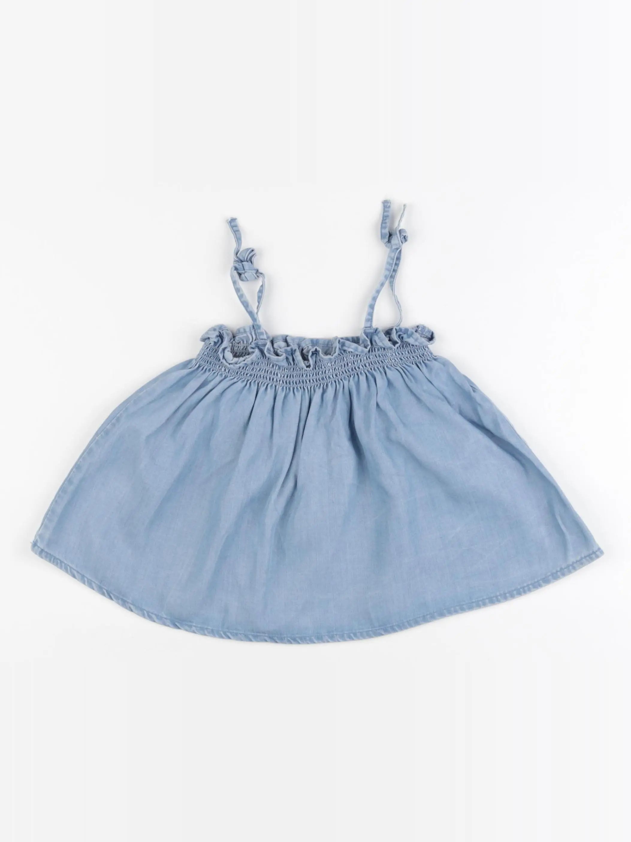 Zara - blouse bleu - 18/24 mois