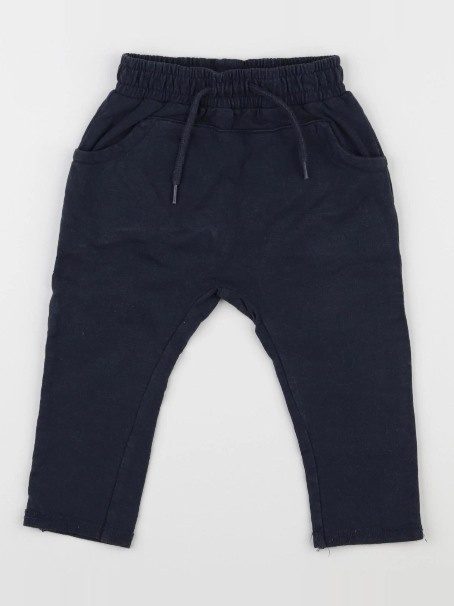 Vertbaudet - jogging bleu - 9 mois