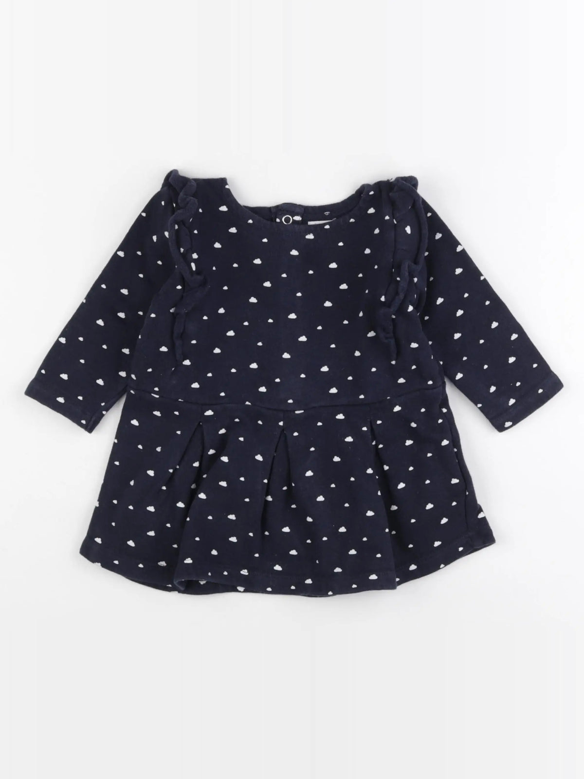 Boutchou - robe bleu - 12 mois
